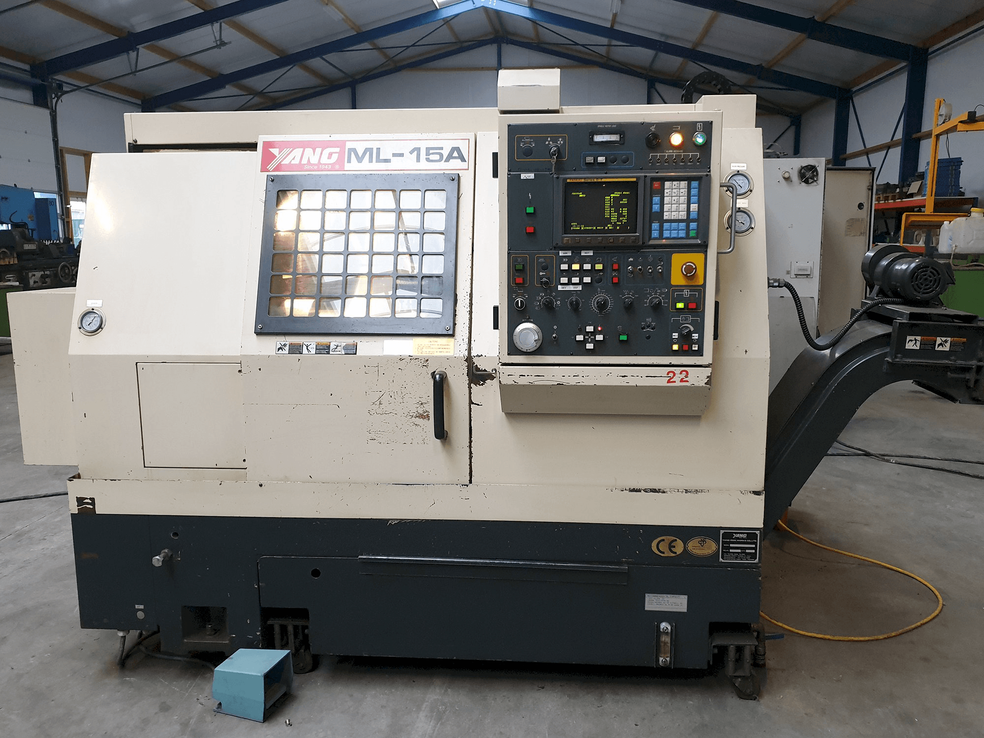 Makine Yang - Önden görünüm ML-15A