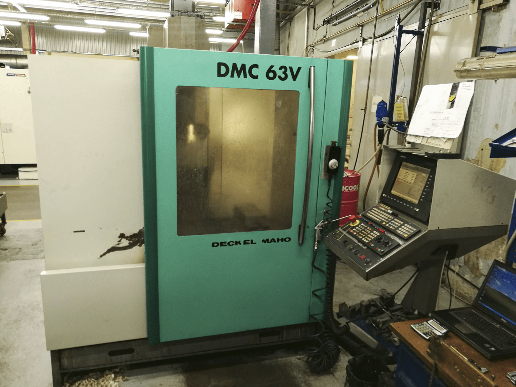 Makine Deckel Maho Gildemeister - Önden görünüm DMC 63 V