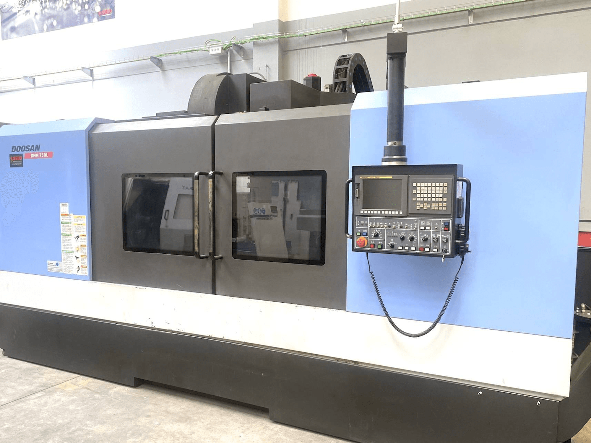 Makine Doosan DNM 750L - Önden görünüm