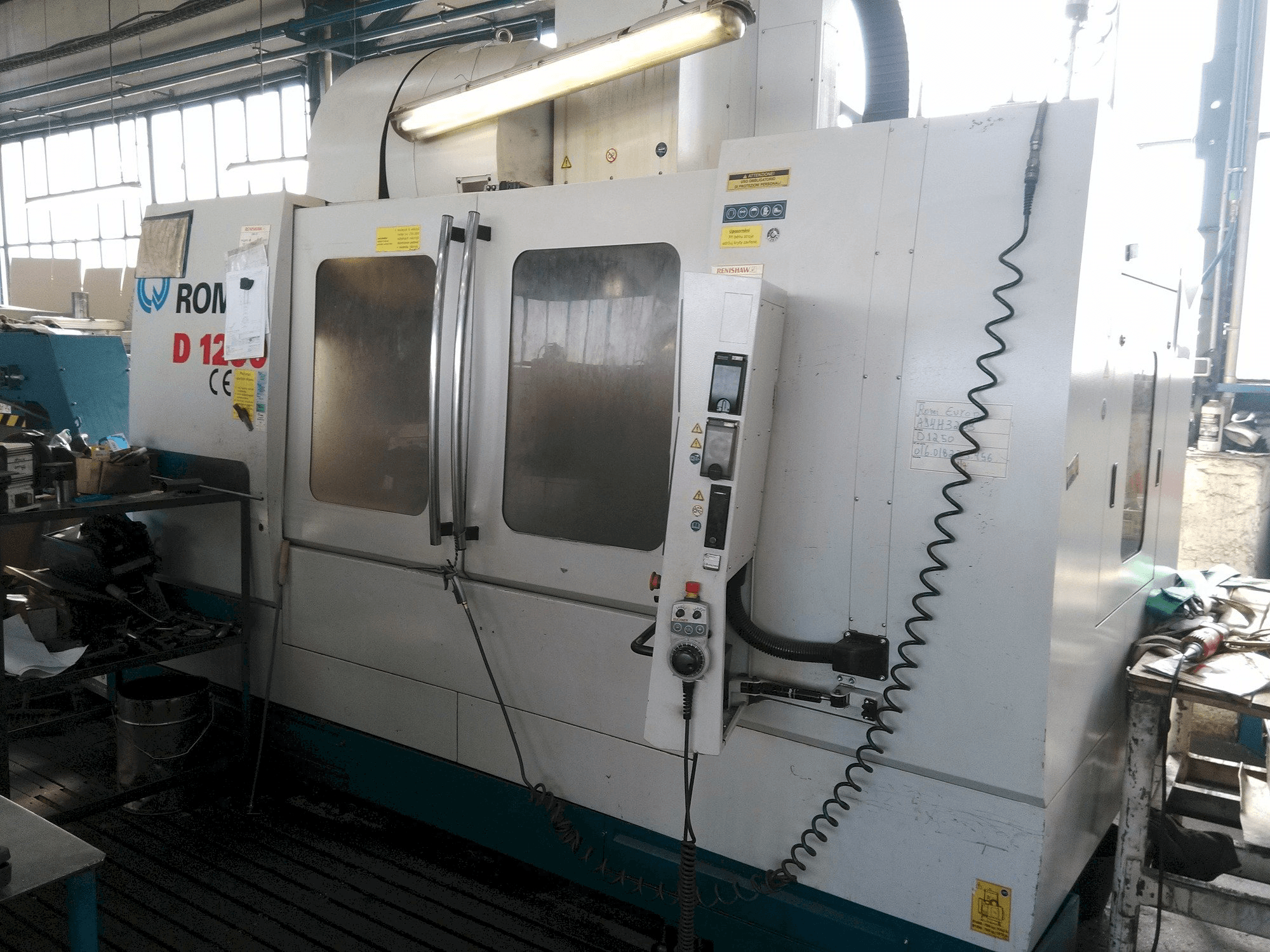 Makine Romi D 1250 - Önden görünüm