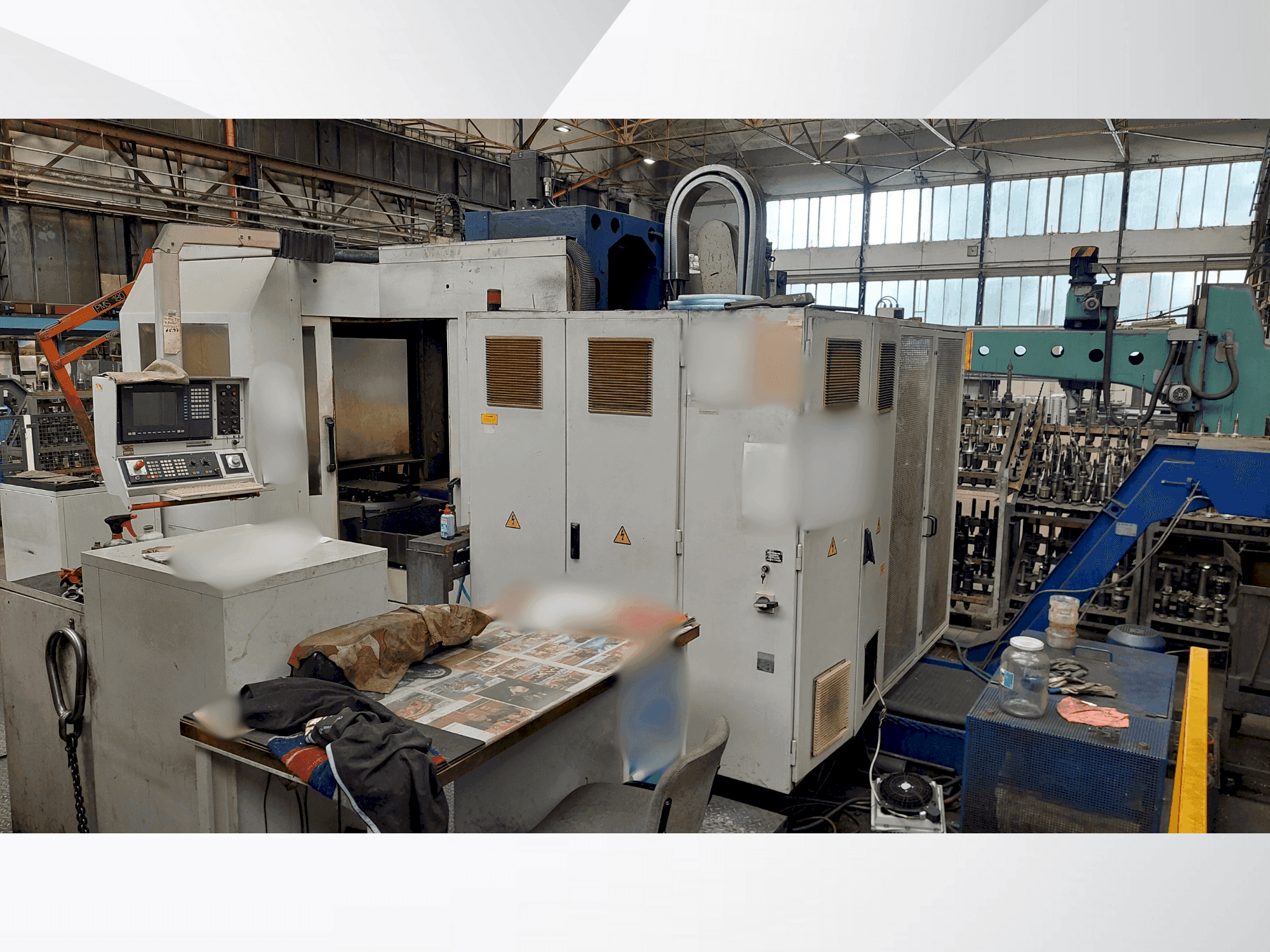 Makine ZPS MCFH 63 - Önden görünüm
