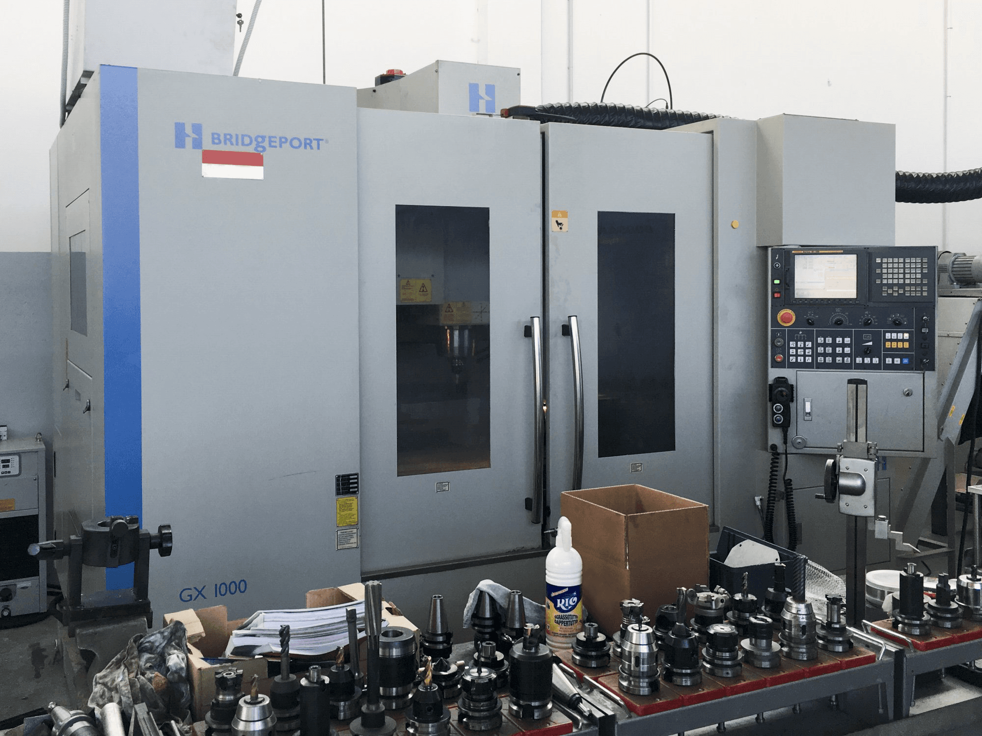 Makine 1 Bridgeport - Önden görünüm GX 1000