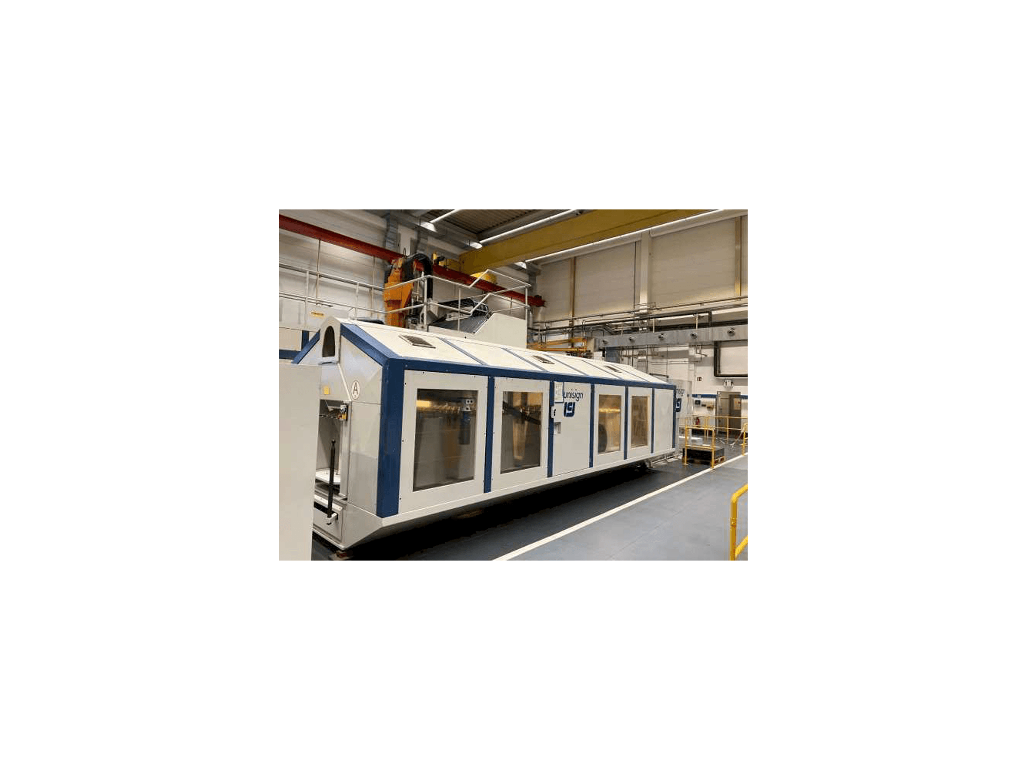 Makine Unisign UNICOM 8 - Önden görünüm