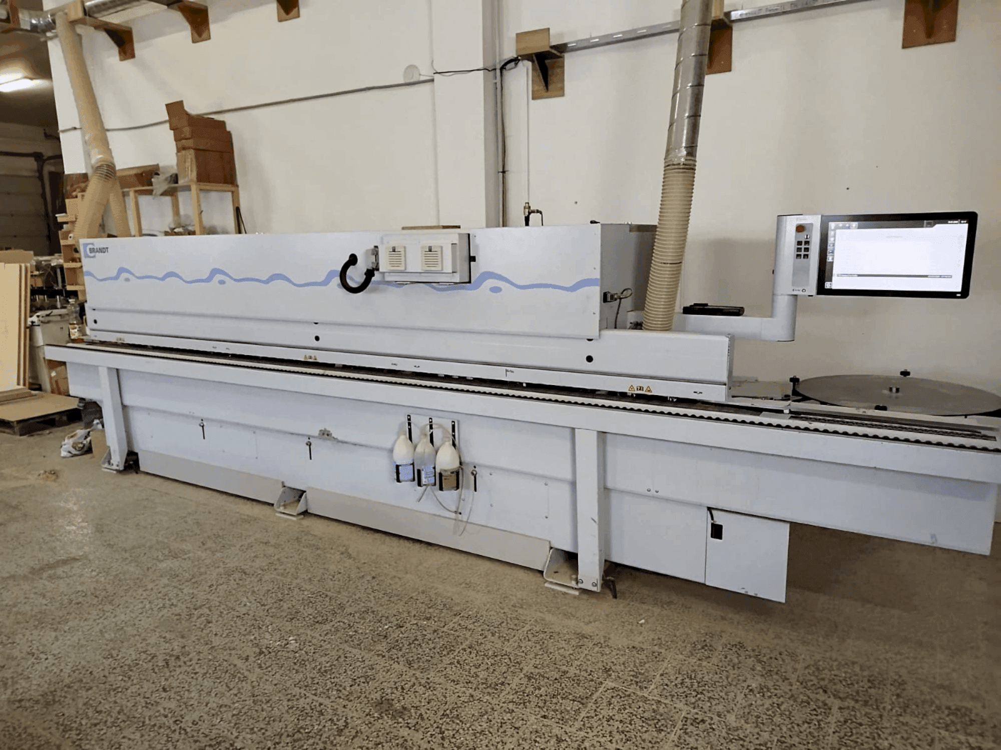 Makine BRANDT KDF 650 Highflex 1650 - Önden görünüm