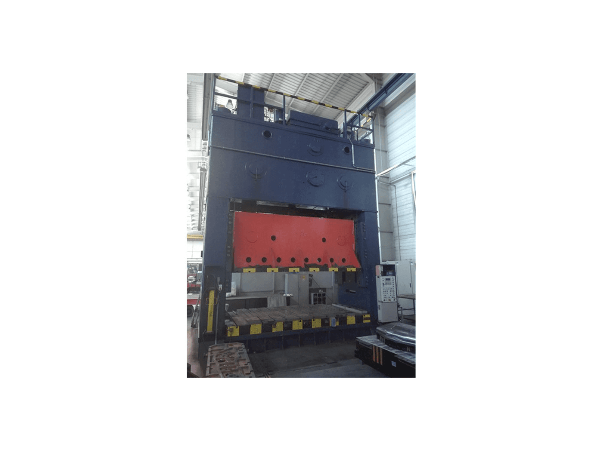 Makine Erfurt PKZZ 1000/4000 - Önden görünüm