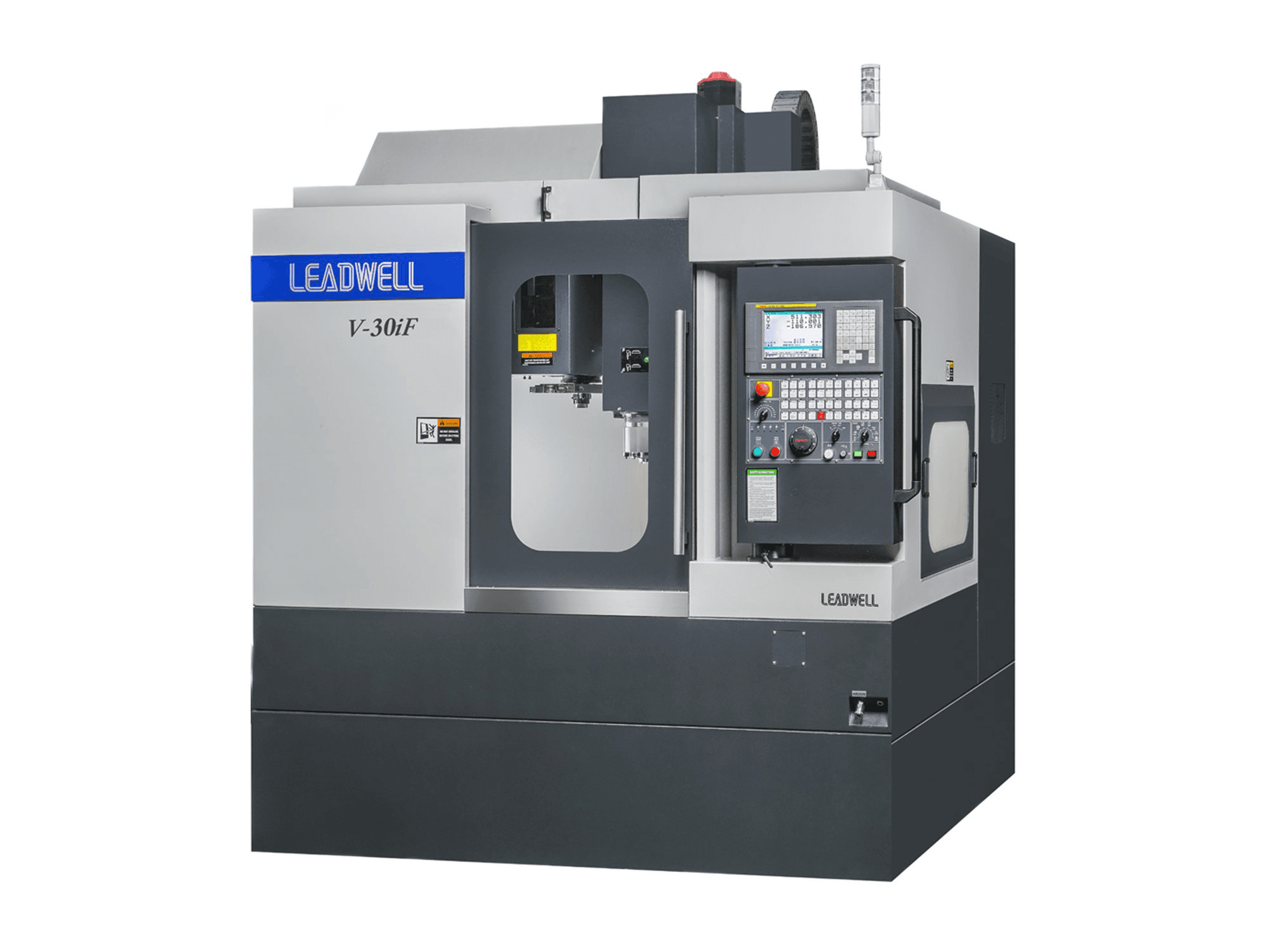 Makine Leadwell - Önden görünüm V-30iF