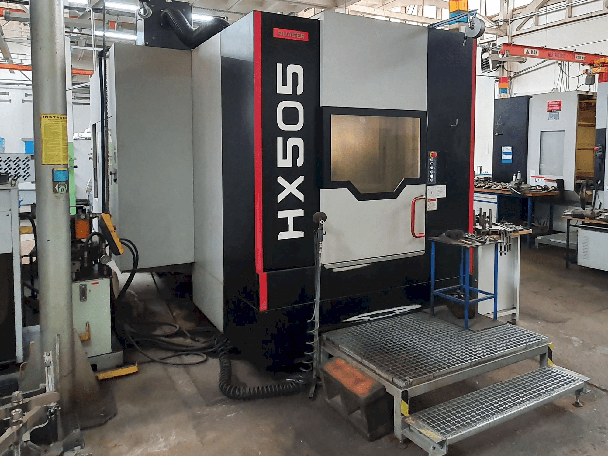 Makine Quaser HX505 AP - Önden görünüm