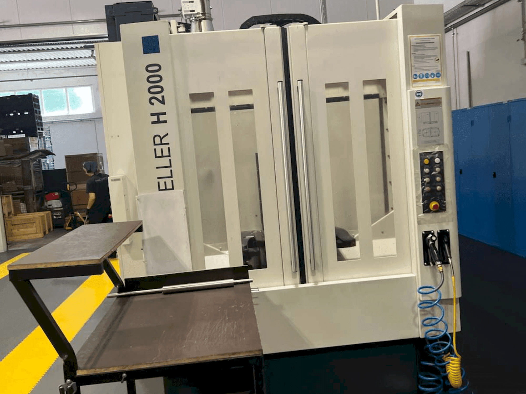 Makine HELLER H2000 - Önden görünüm