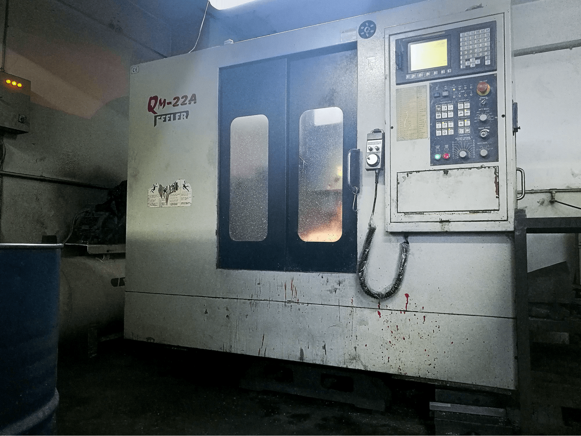 Makine Feeler - Önden görünüm QM-22A