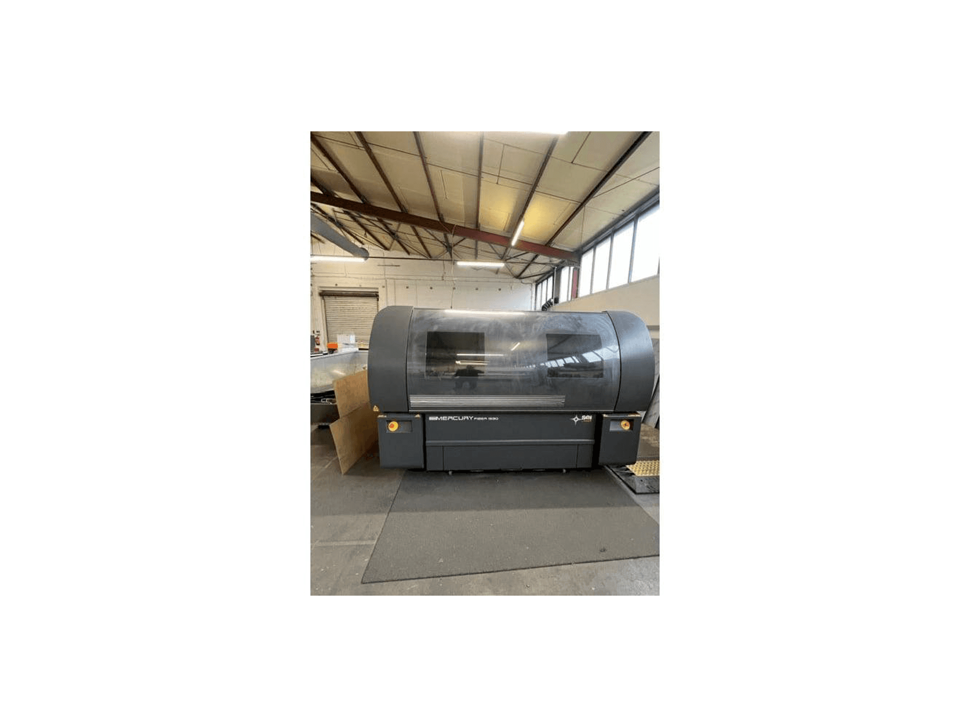 Makine SEI Laser Mercury 1560 - Önden görünüm