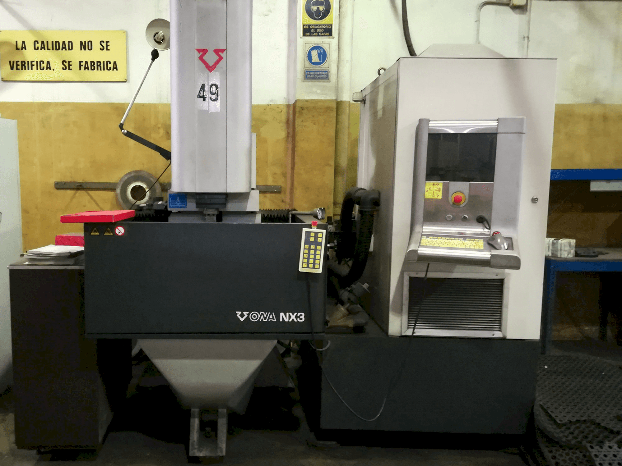 Makine ONA - Önden görünüm NX3