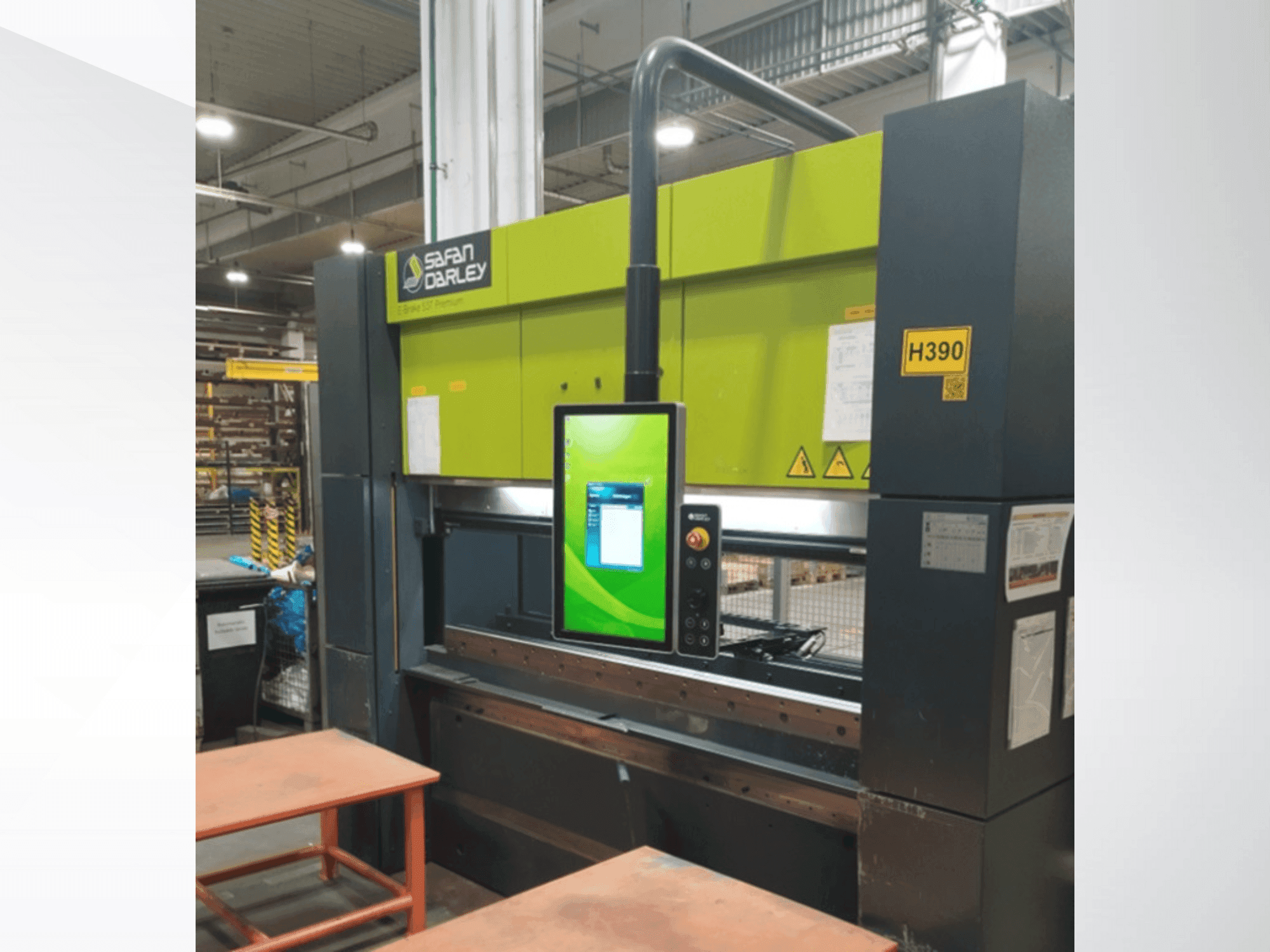 Makine Safan SAFAN DARLEY E-BRAKE premium 50-2050 - Önden görünüm