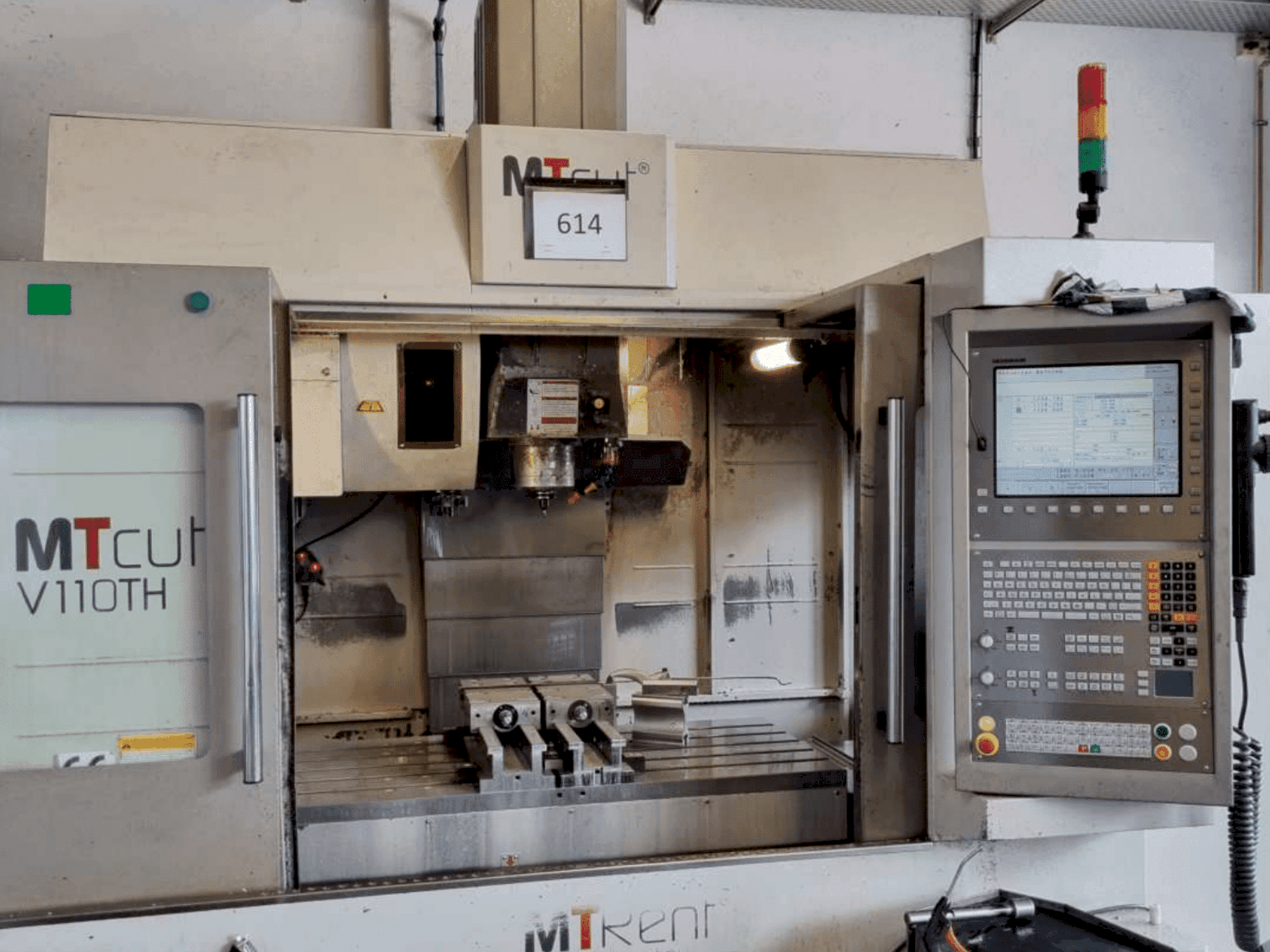 Makine MTcut V 110 TH - Önden görünüm