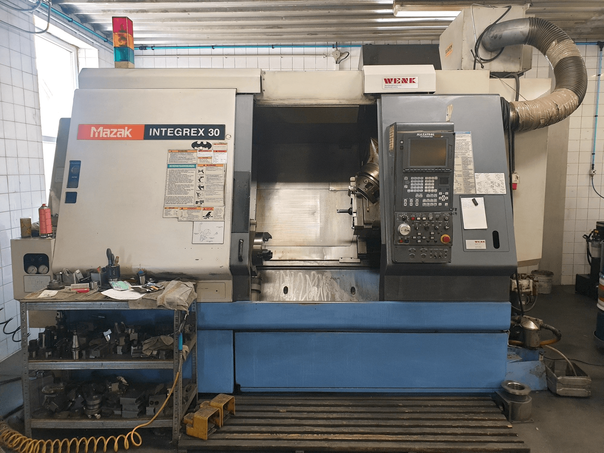 Makine Mazak Integrex 30 - Önden görünüm