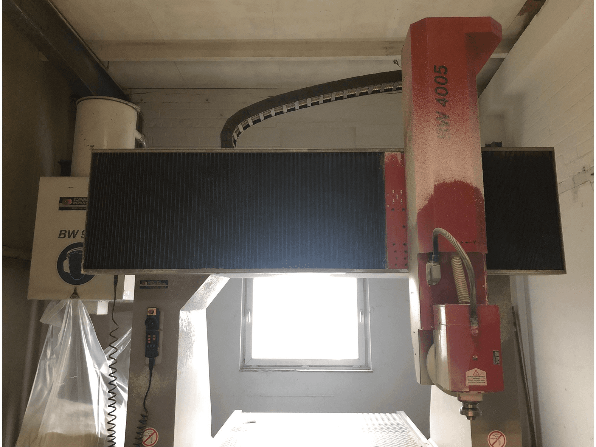 Makine BORNEMANN BW 4005 - Önden görünüm