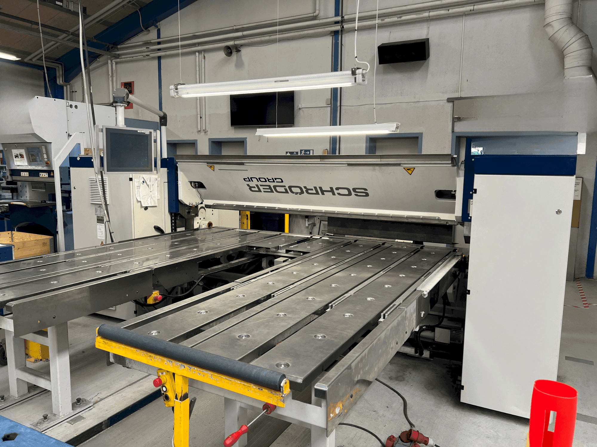 Makine SCHRODER-FASTI PowerBend Professional 2500/4,0 UD - Önden görünüm