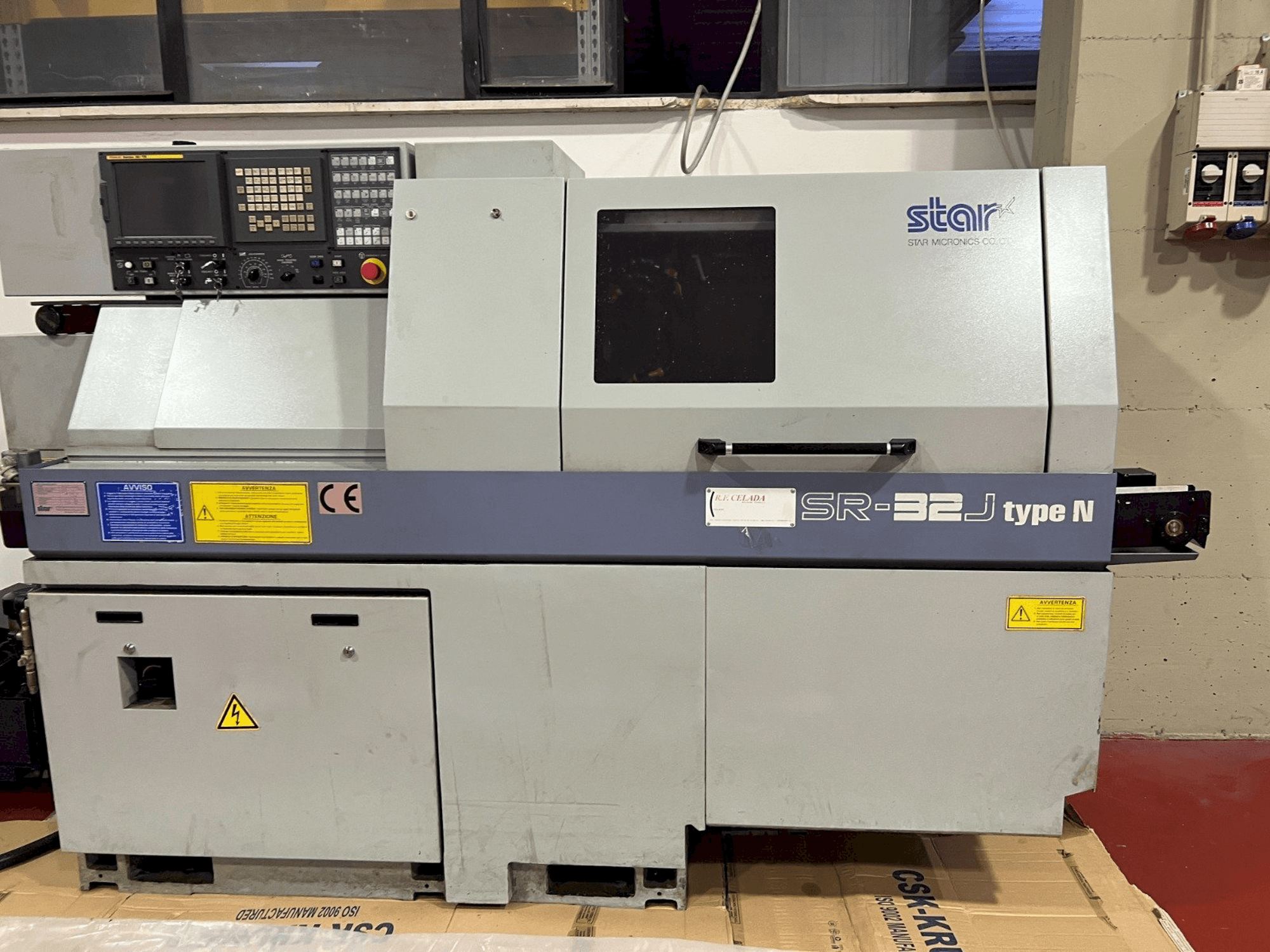 Makine Star SR-32J type N - Önden görünüm