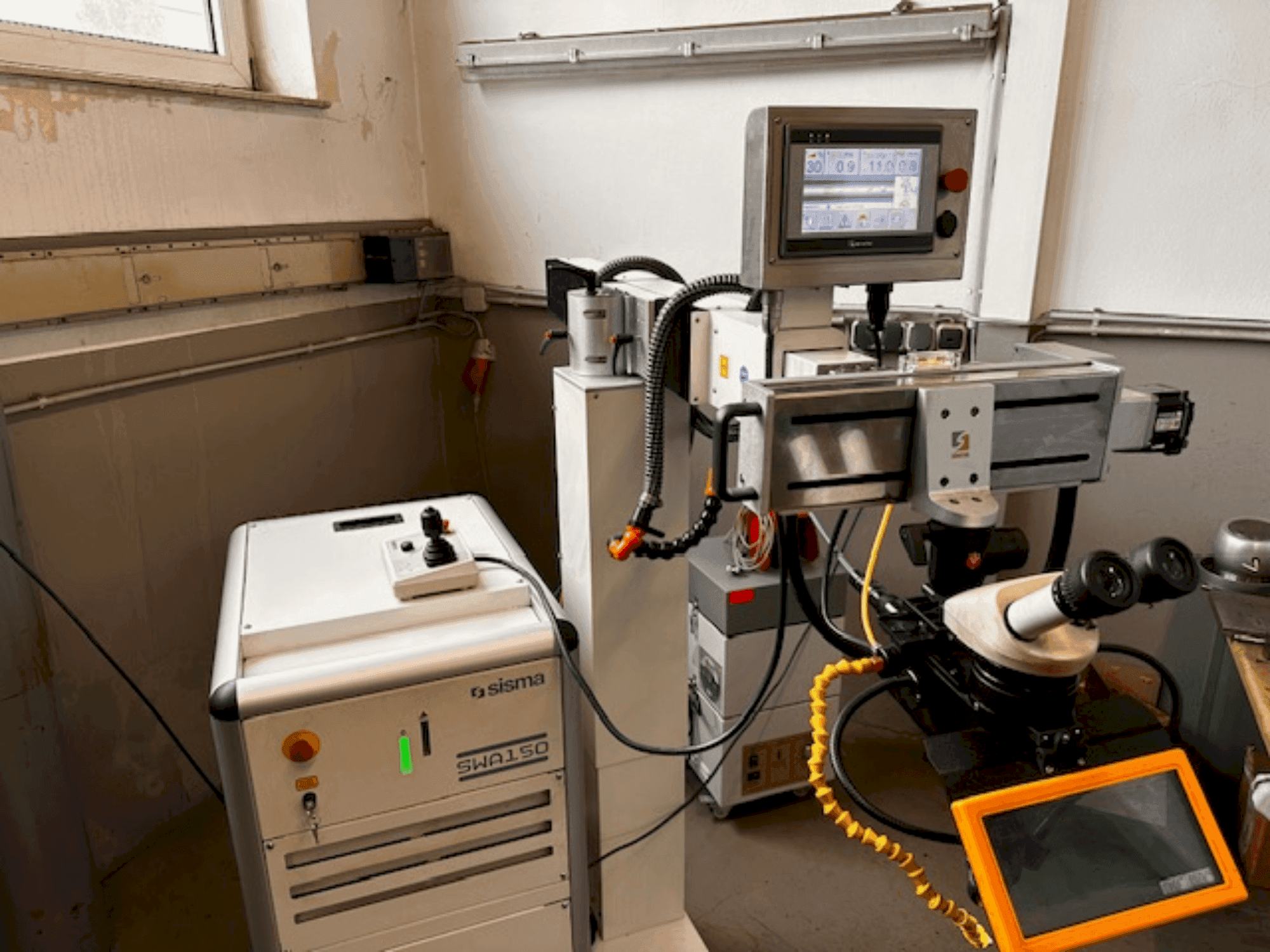 Makine Sisma SWA 150 - Önden görünüm