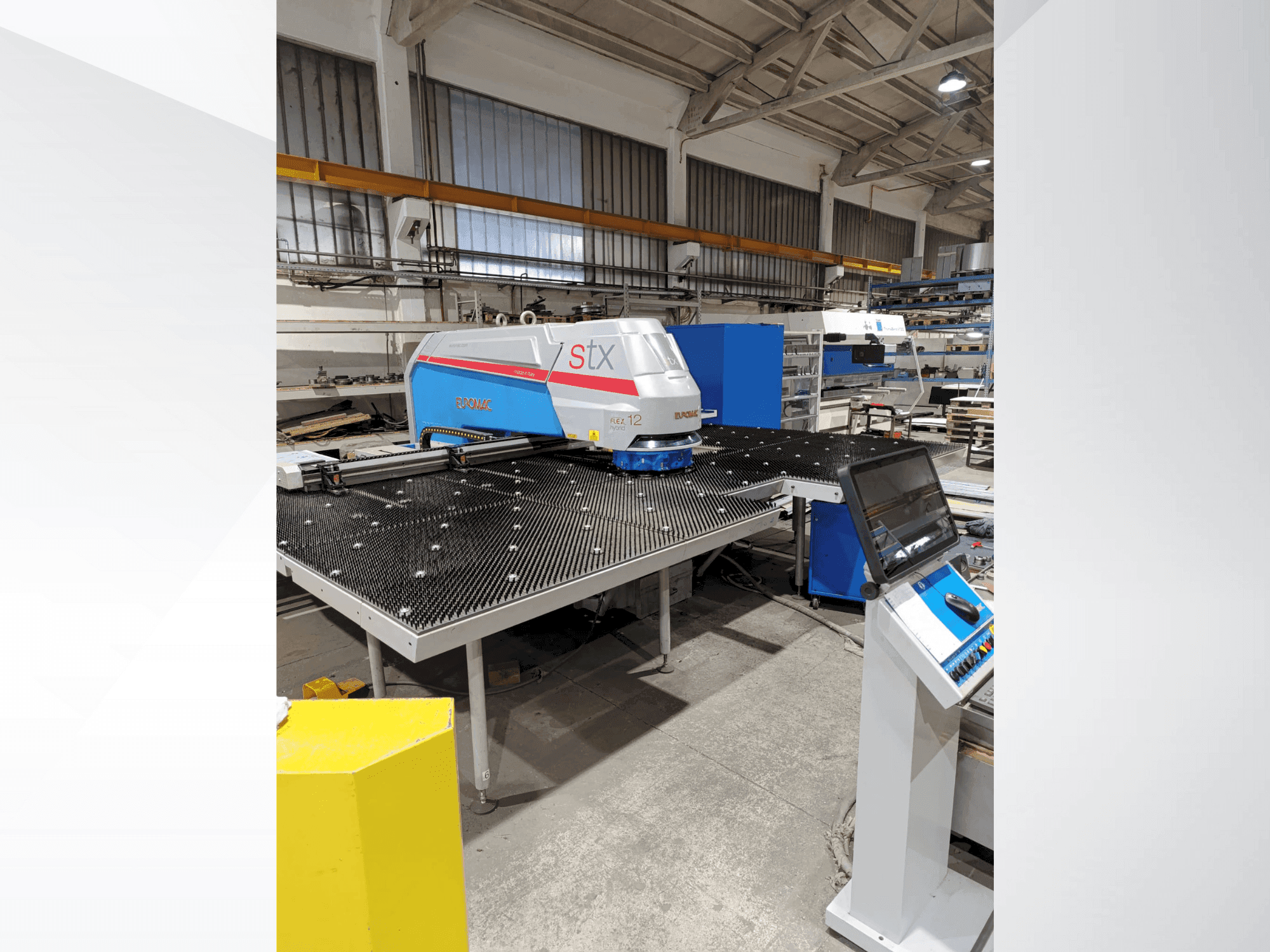 Makine Euromac STX FLEX 12 1500/22-2500 - Önden görünüm