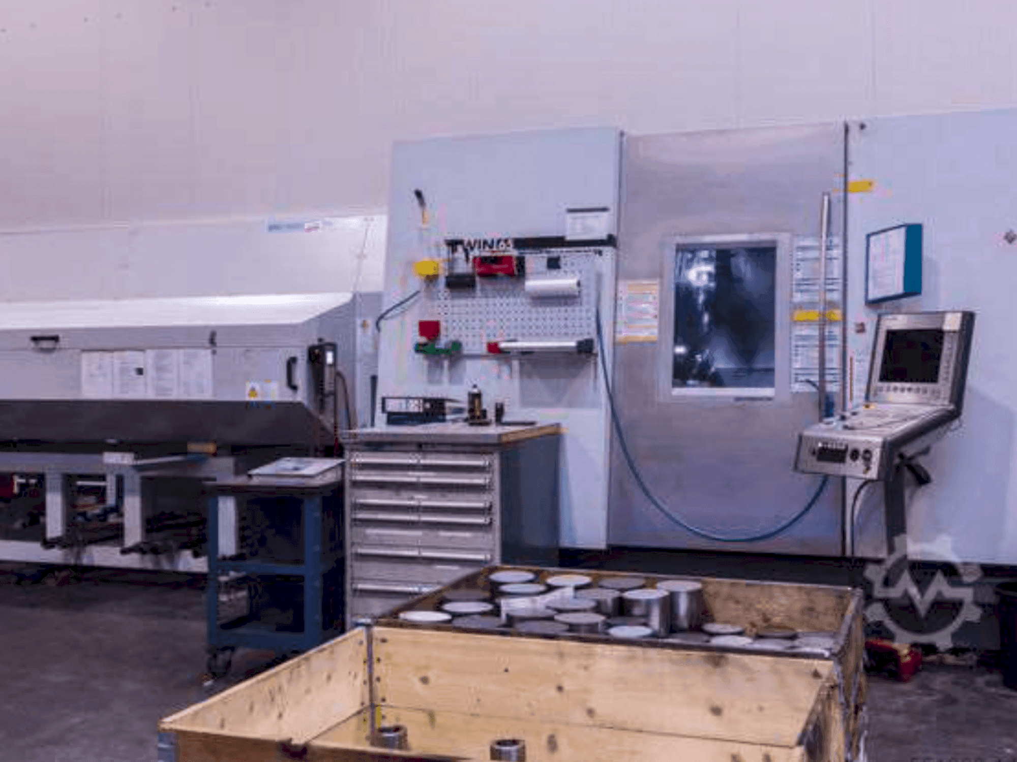 Makine DMG Gildemeister Twin 65 (2004) - Önden görünüm