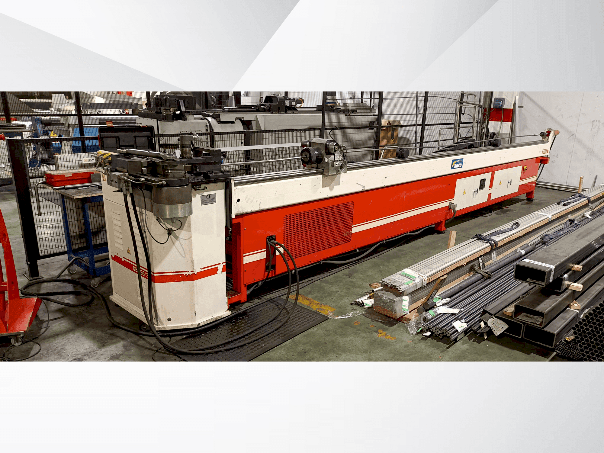 Makine INECO GBMS 6/3X - Önden görünüm