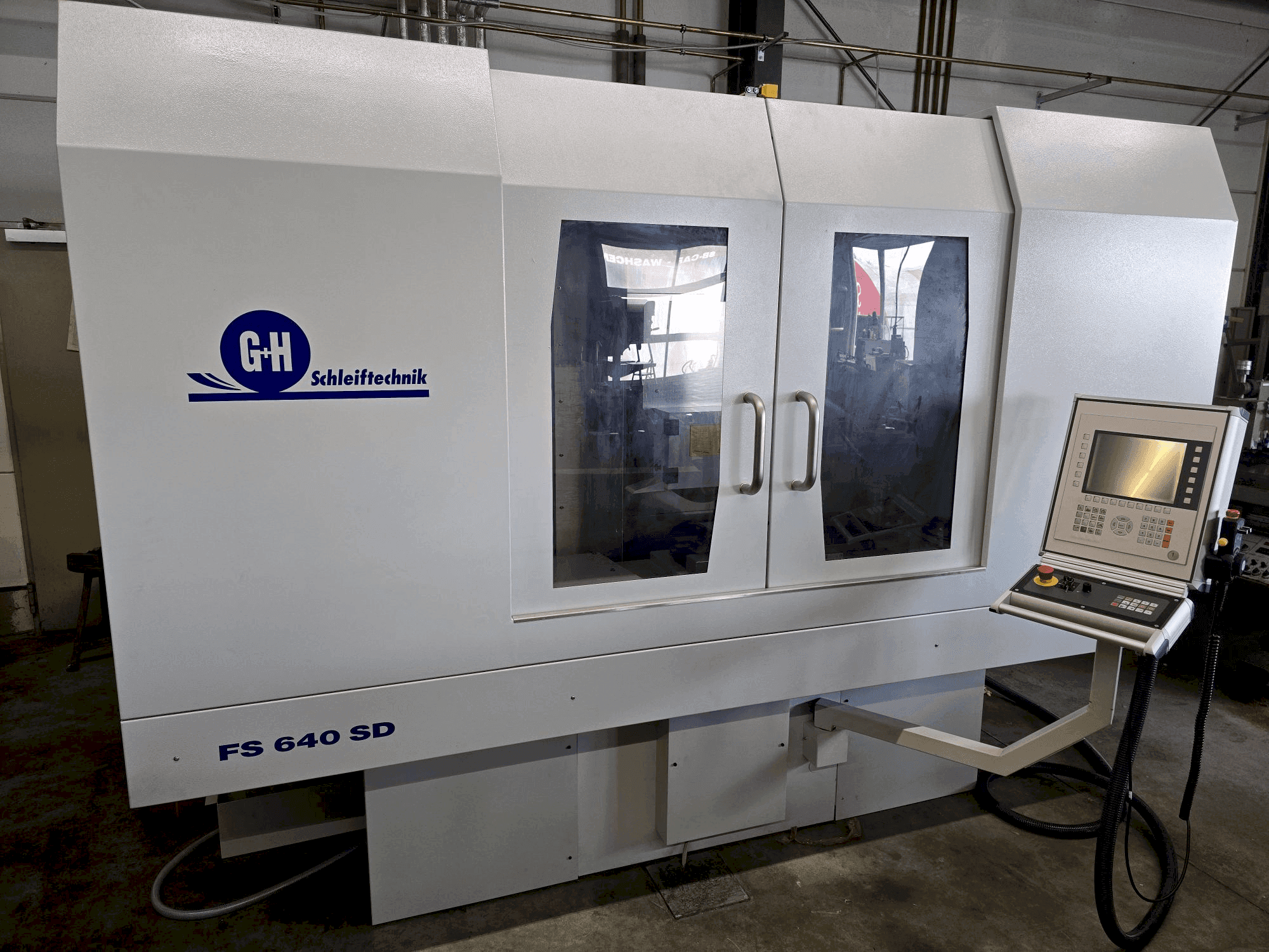 Makine GEIBEL & HOTZ FS 640 SD - Önden görünüm