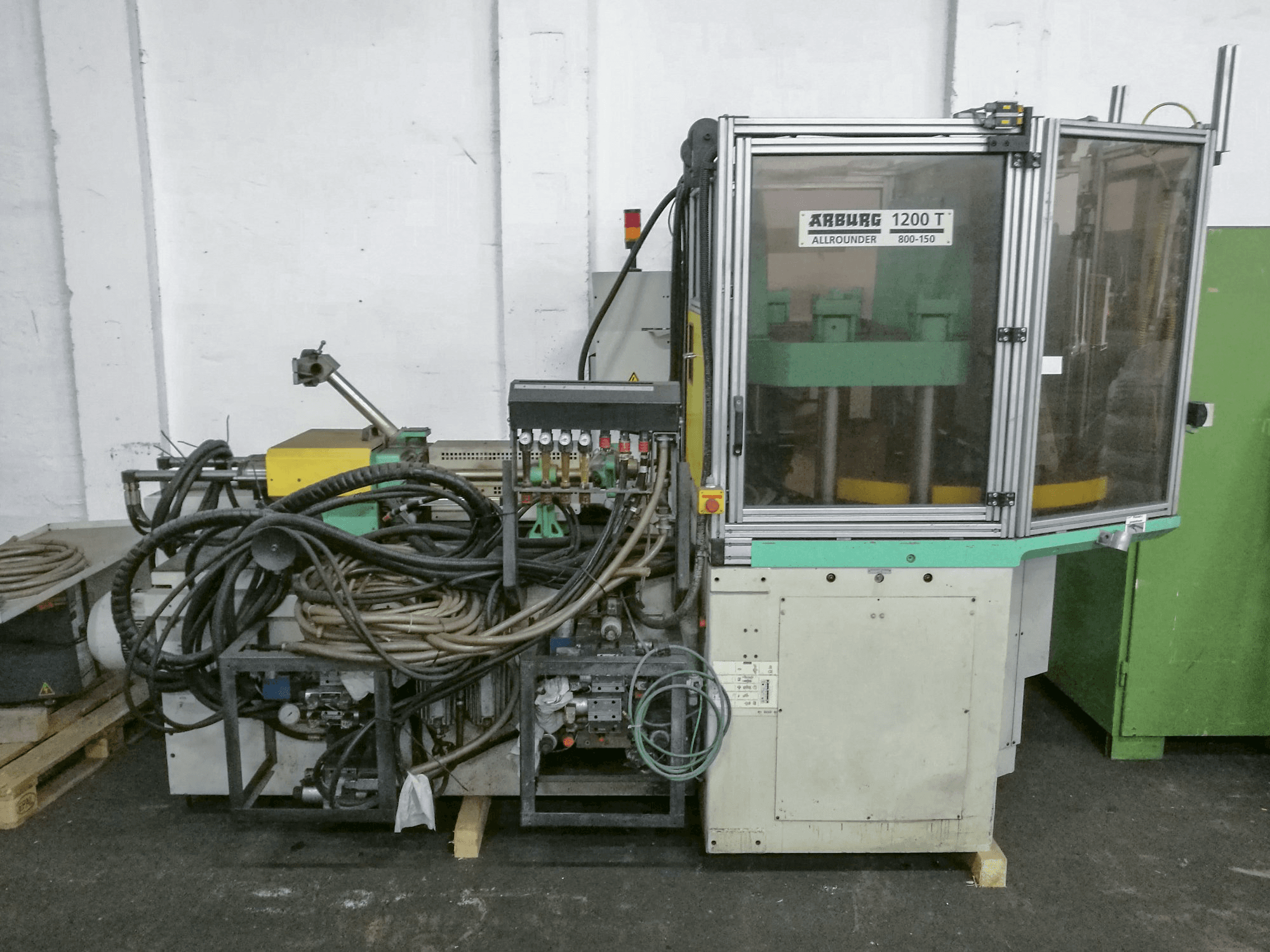 Makine Arburg - Önden görünüm 1200TS 800-150
