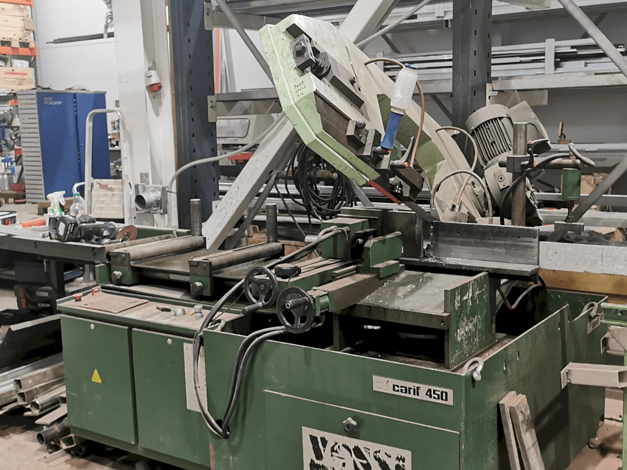 Makine carif 450 BA - Önden görünüm