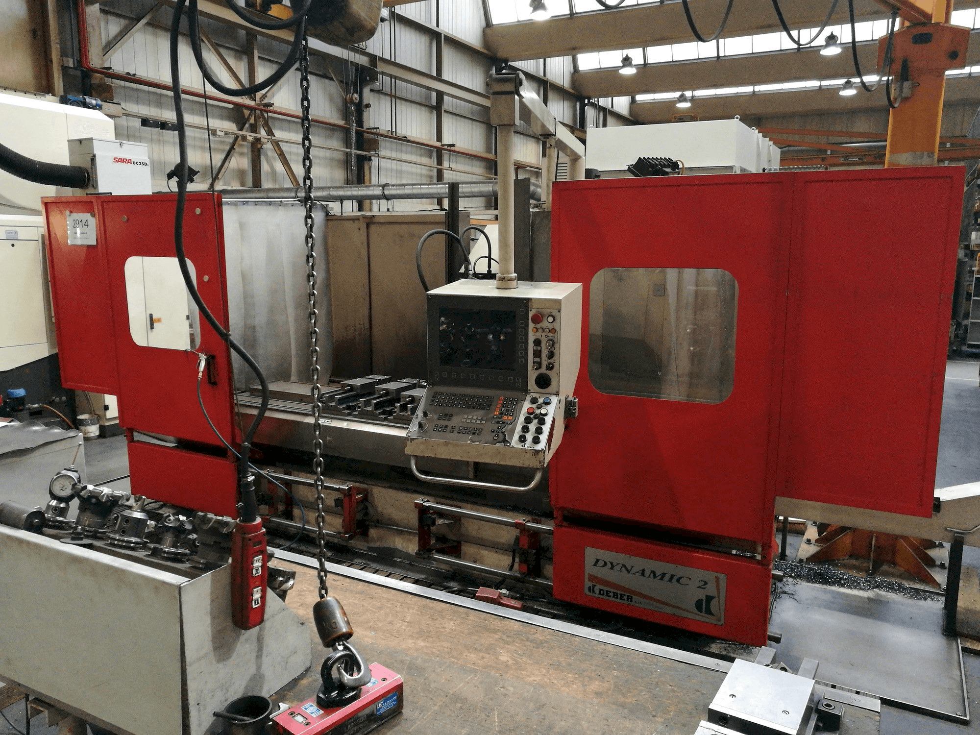 Makine DEBER Dynamic 2 - Önden görünüm