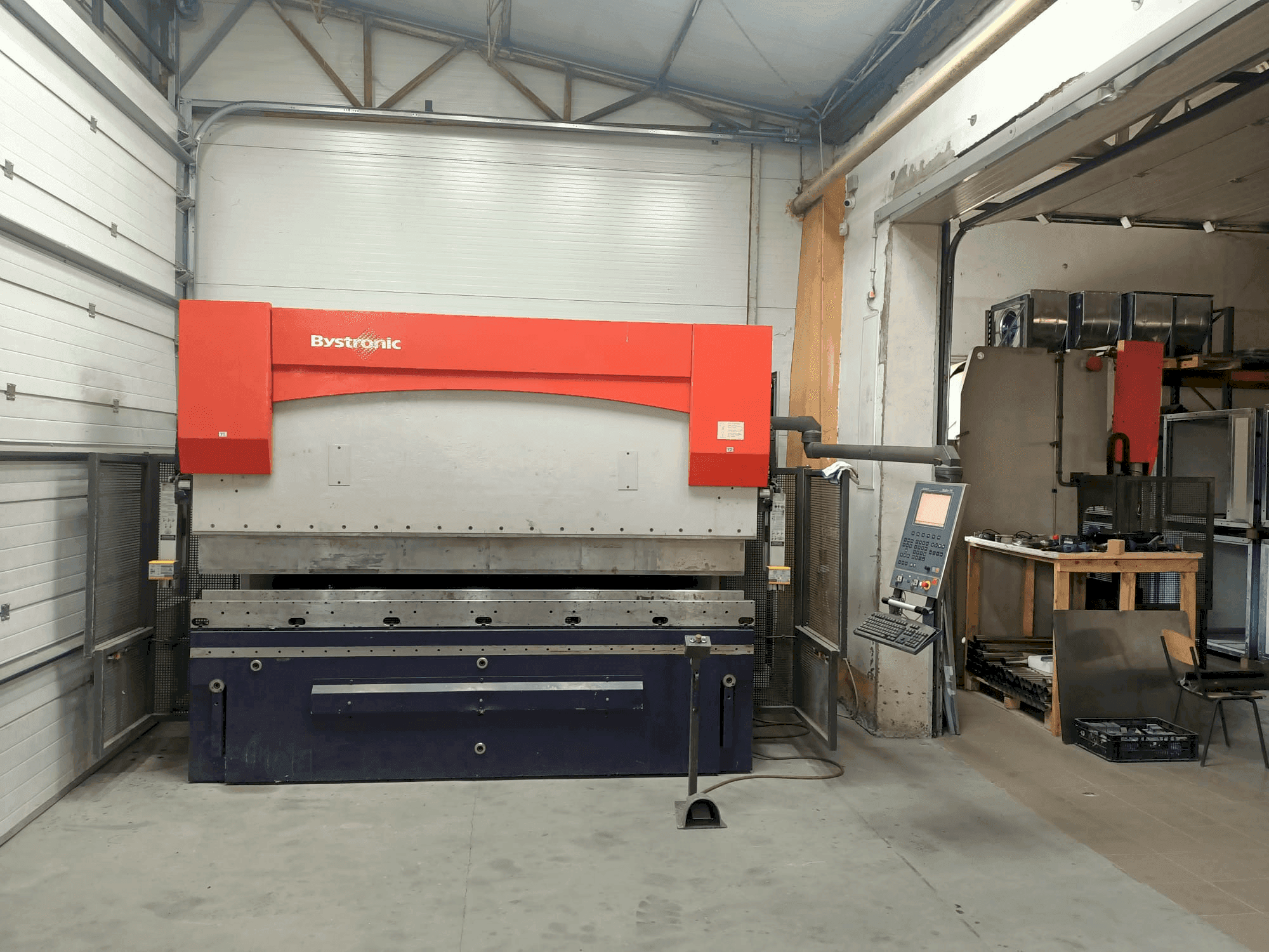 Makine Bystronic PR100x3100 - Önden görünüm