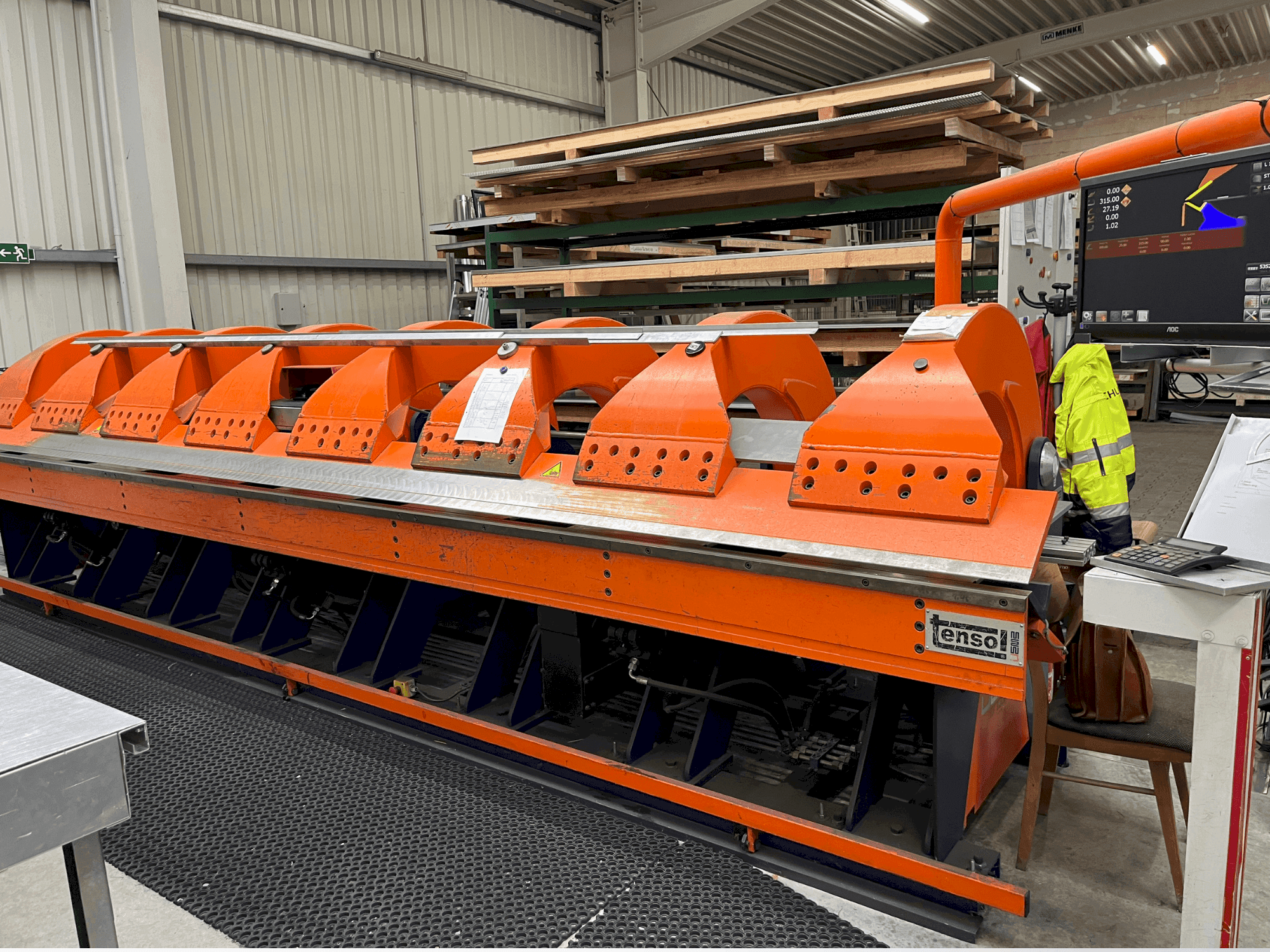 Makine OEMB H200.60 - Önden görünüm