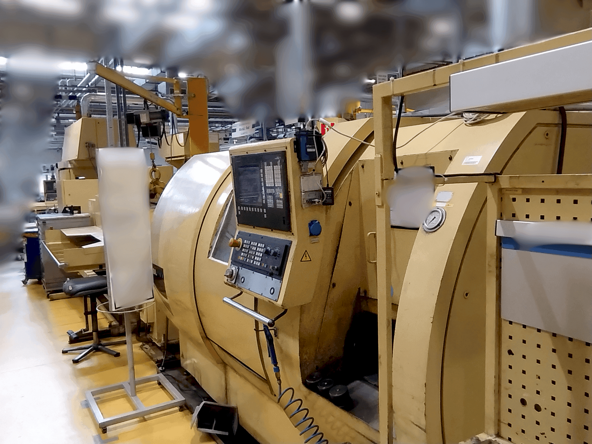 Makine TRENS SBL 500 CNC - Önden görünüm