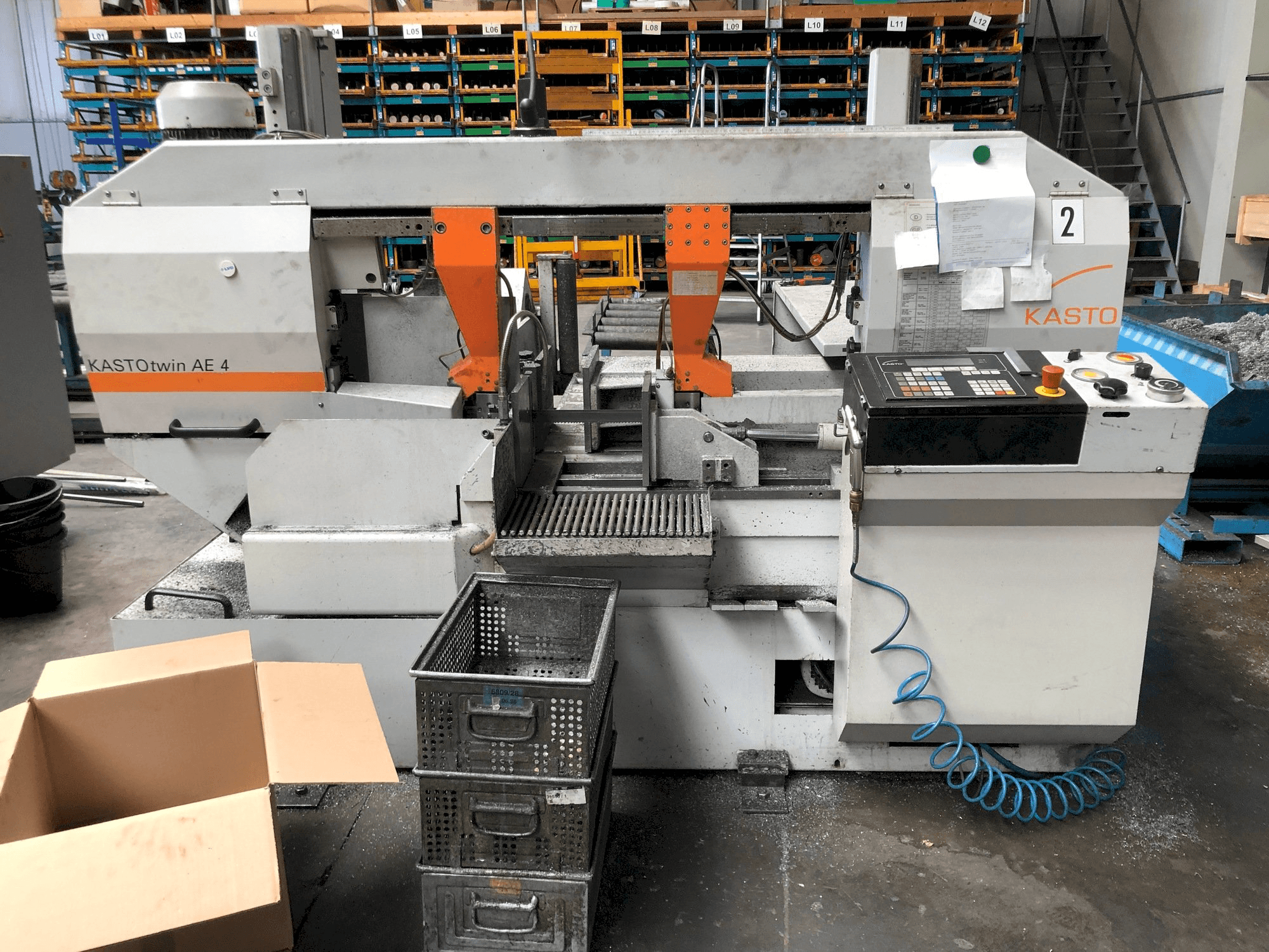 Makine KASTO twin AE 4 - Önden görünüm