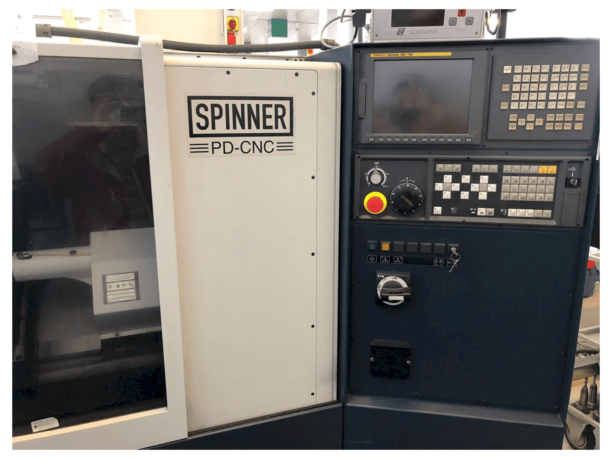 Makine SPINNER PD - Önden görünüm