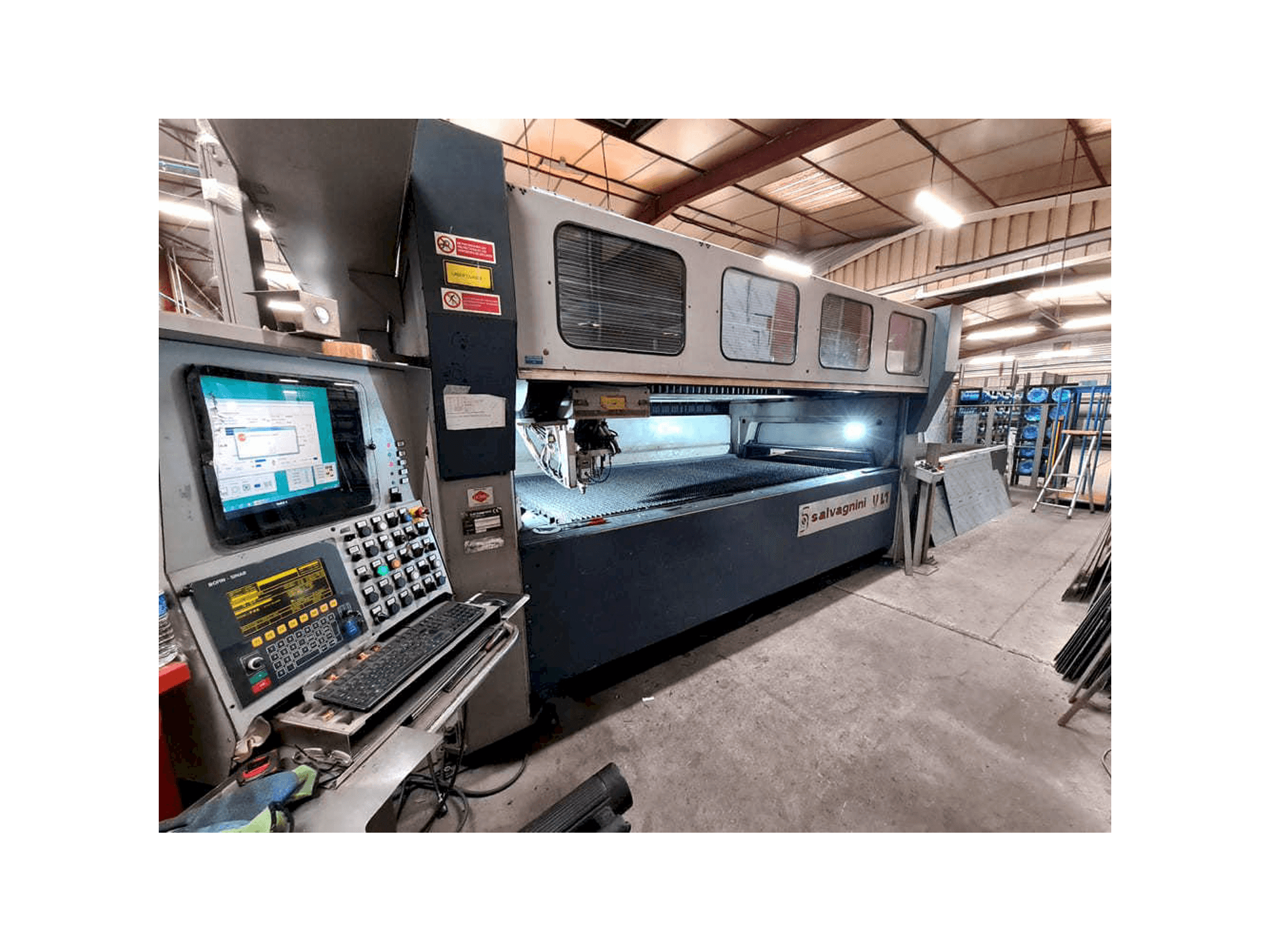 Makine Salvagnini VL1 - Önden görünüm