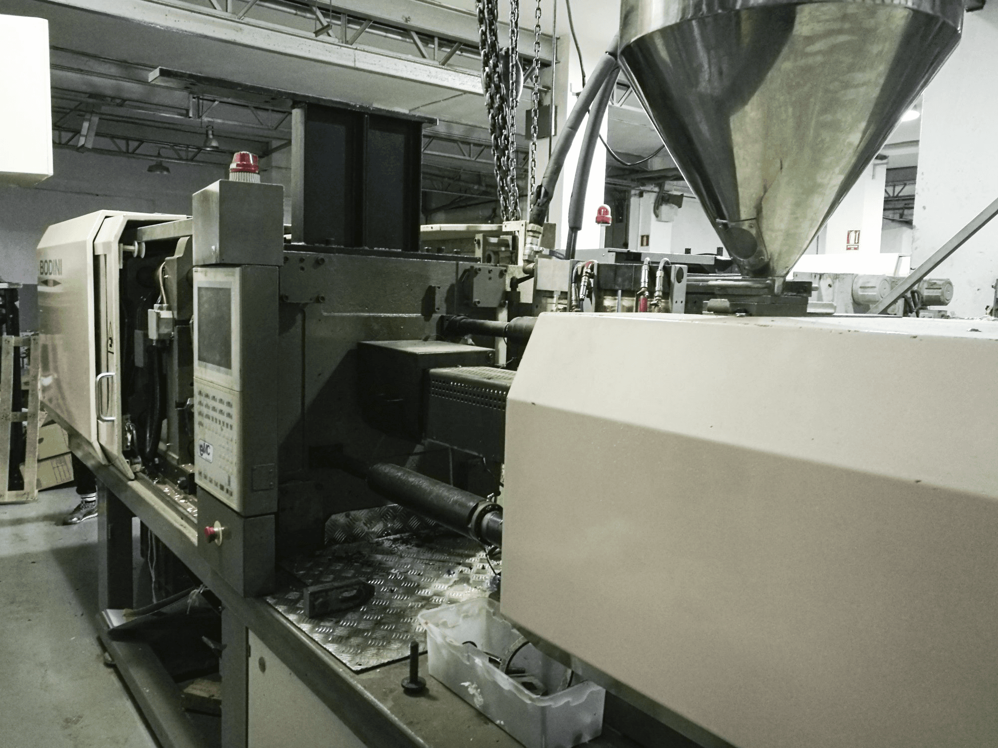 Makine BODINI - Sağdan görünüm ELEDRIVE 165