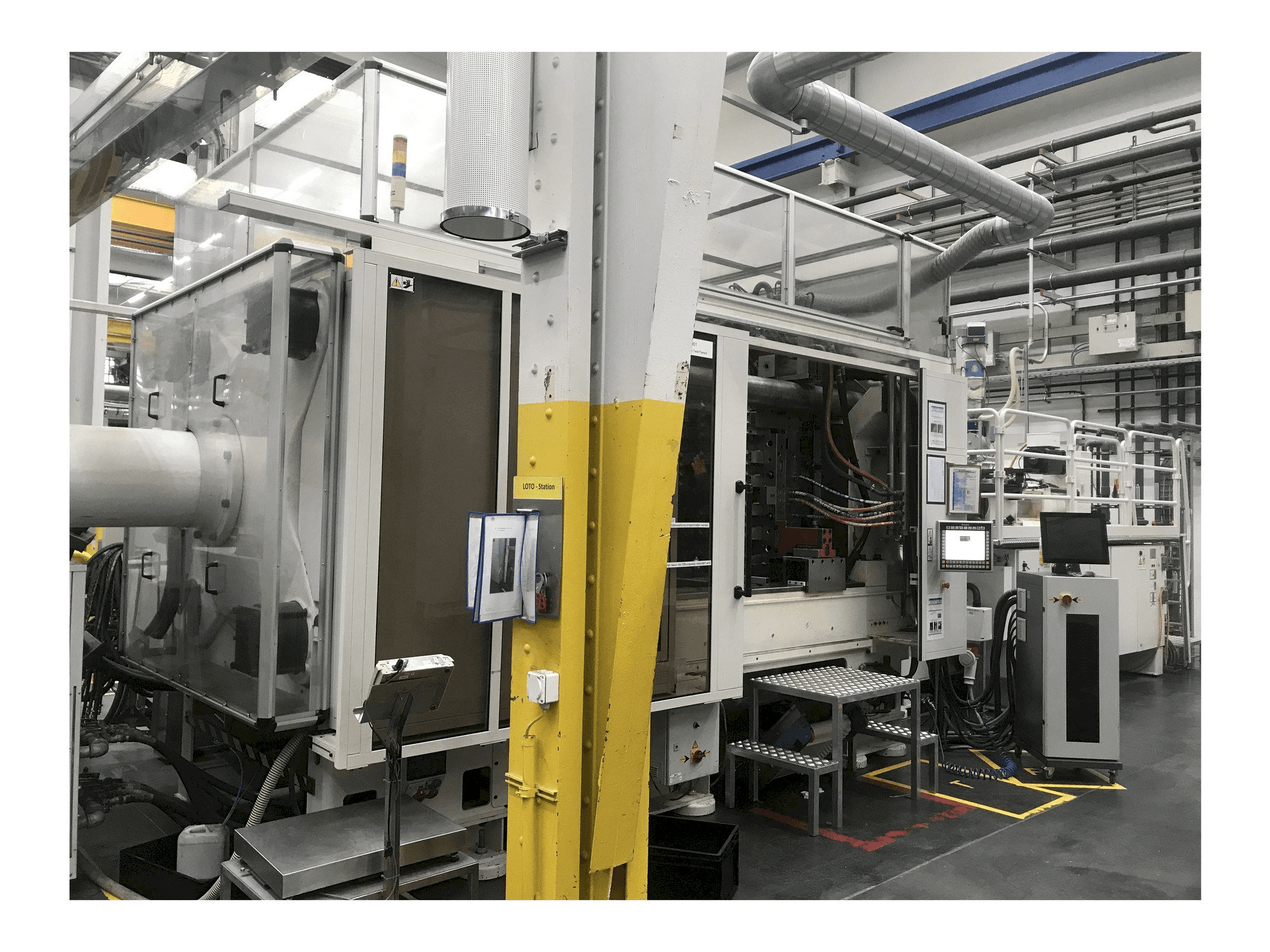 Makine Husky H650 RS 80/65 - Önden görünüm