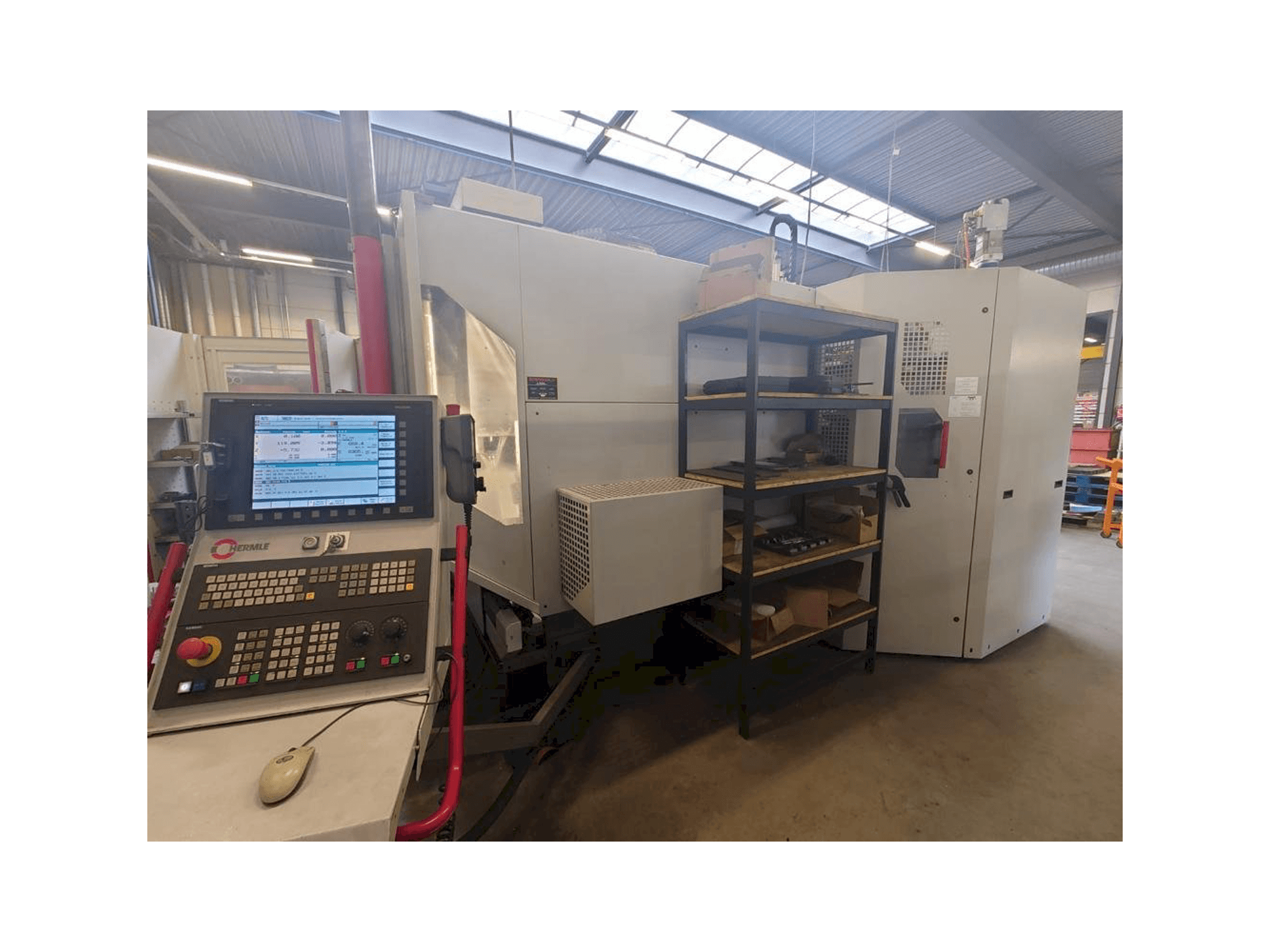 Makine HERMLE C40U - Önden görünüm