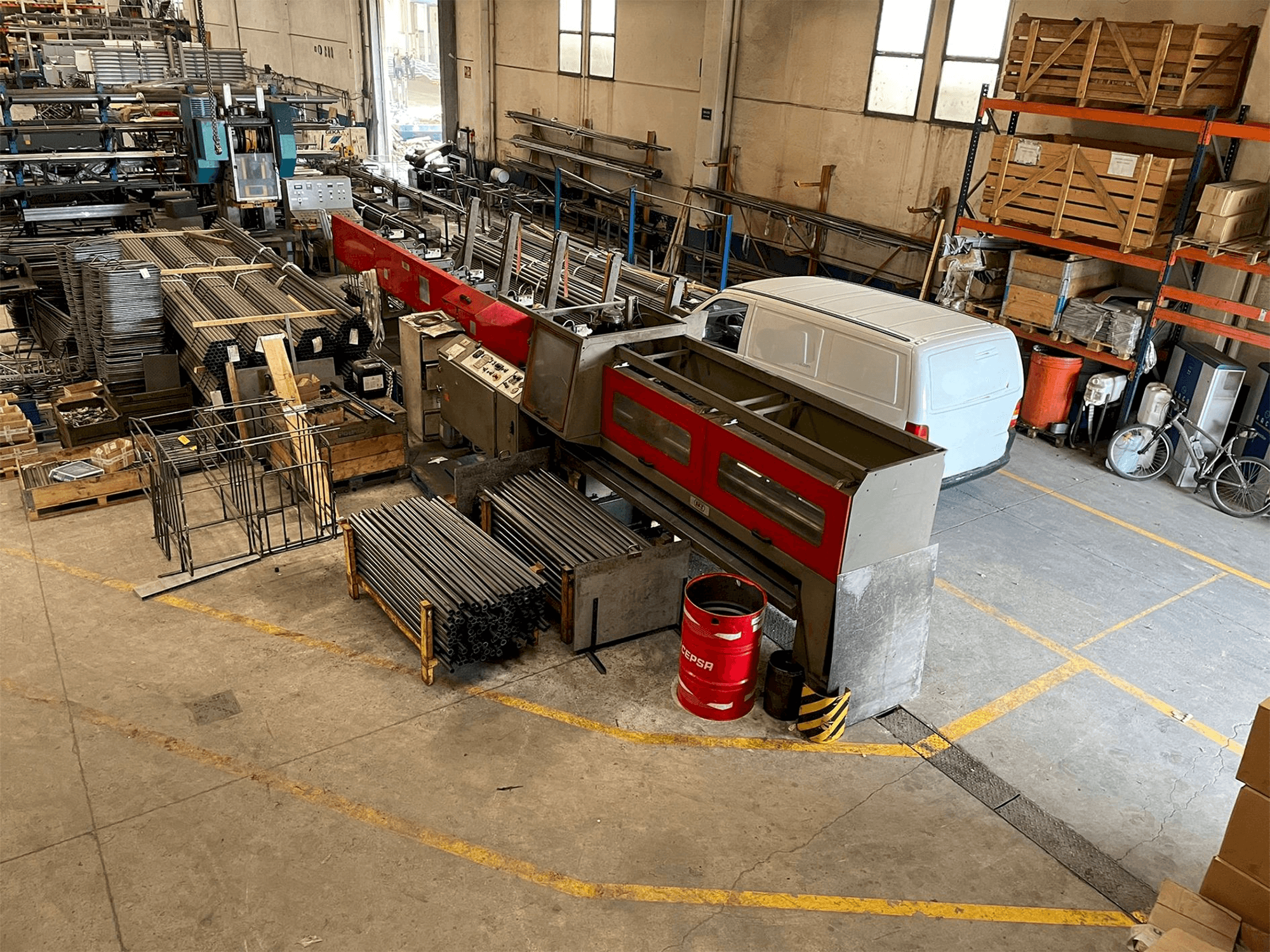 Makine Simec MEC 120 BM 2L - Önden görünüm