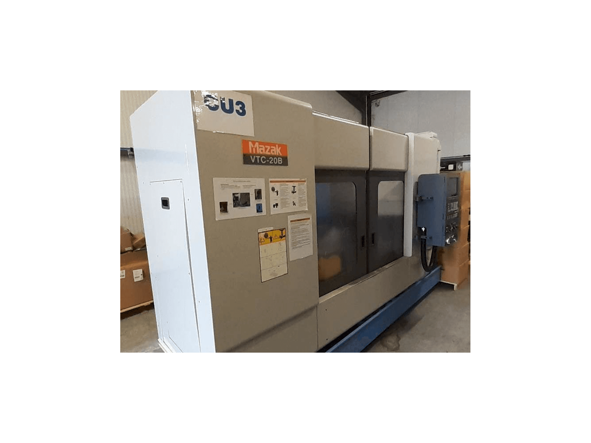 Makine Mazak VTC 20B - Önden görünüm