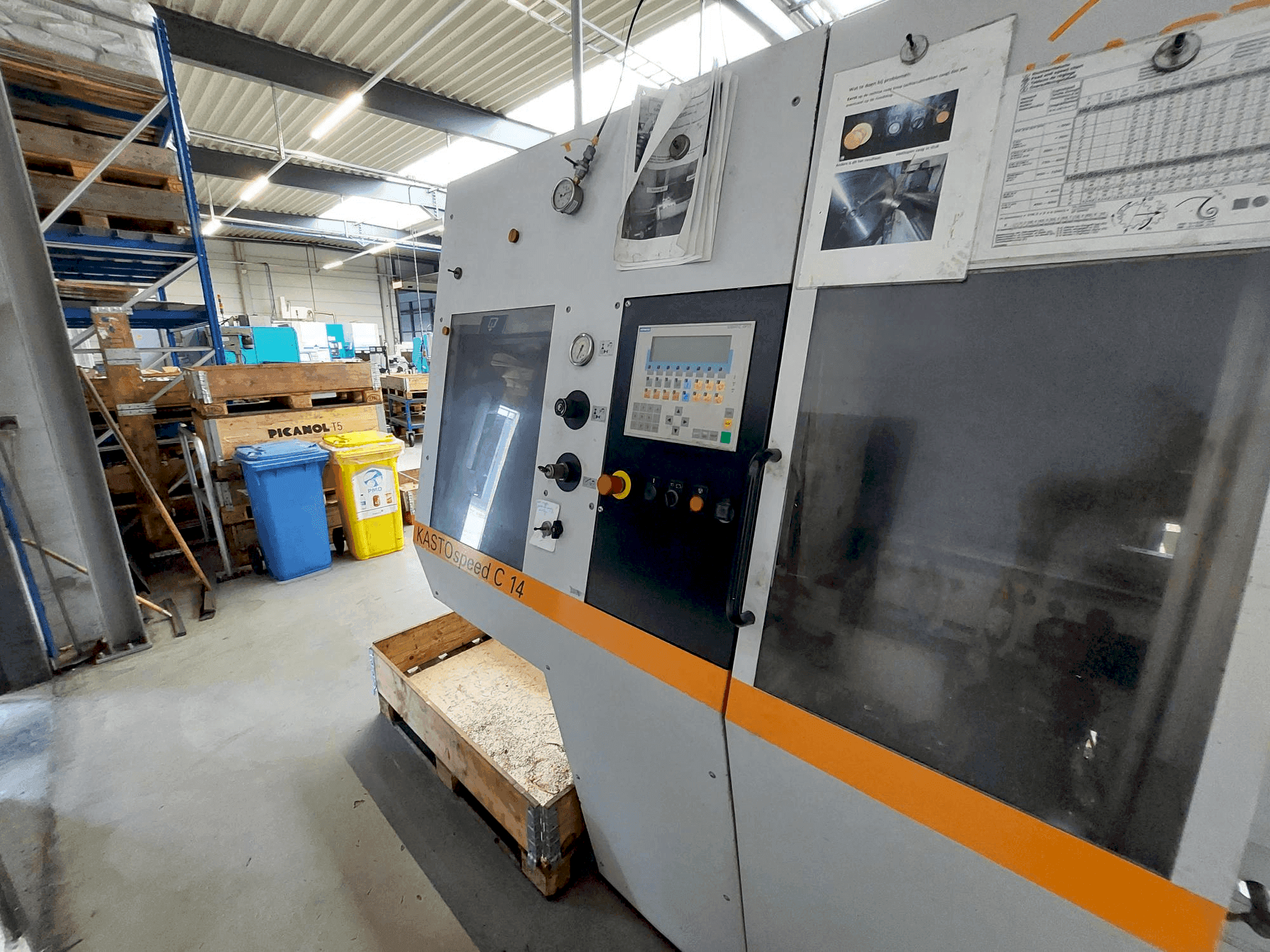 Makine KASTO speed C 14 - Önden görünüm