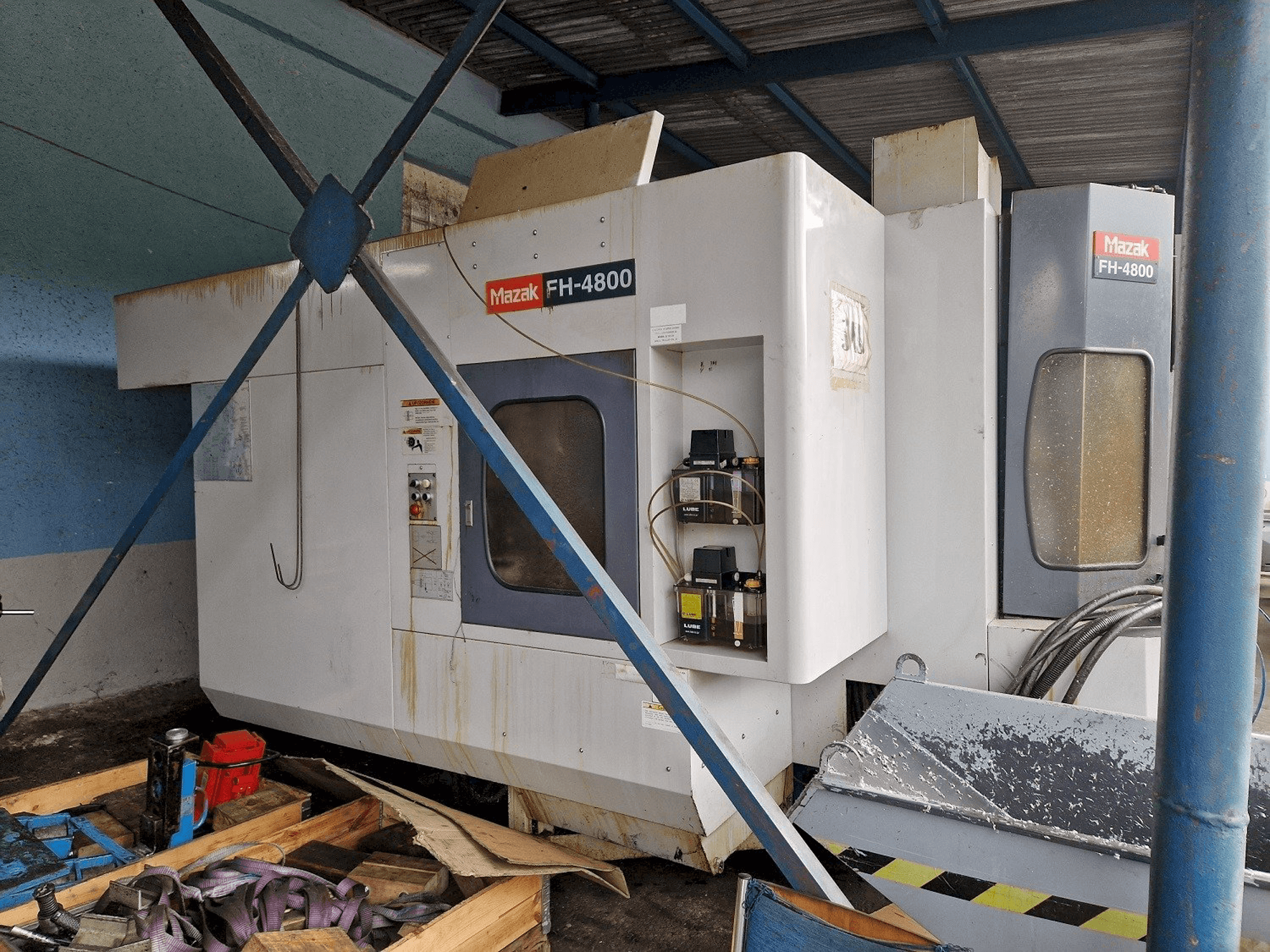 Makine Mazak - Önden görünüm