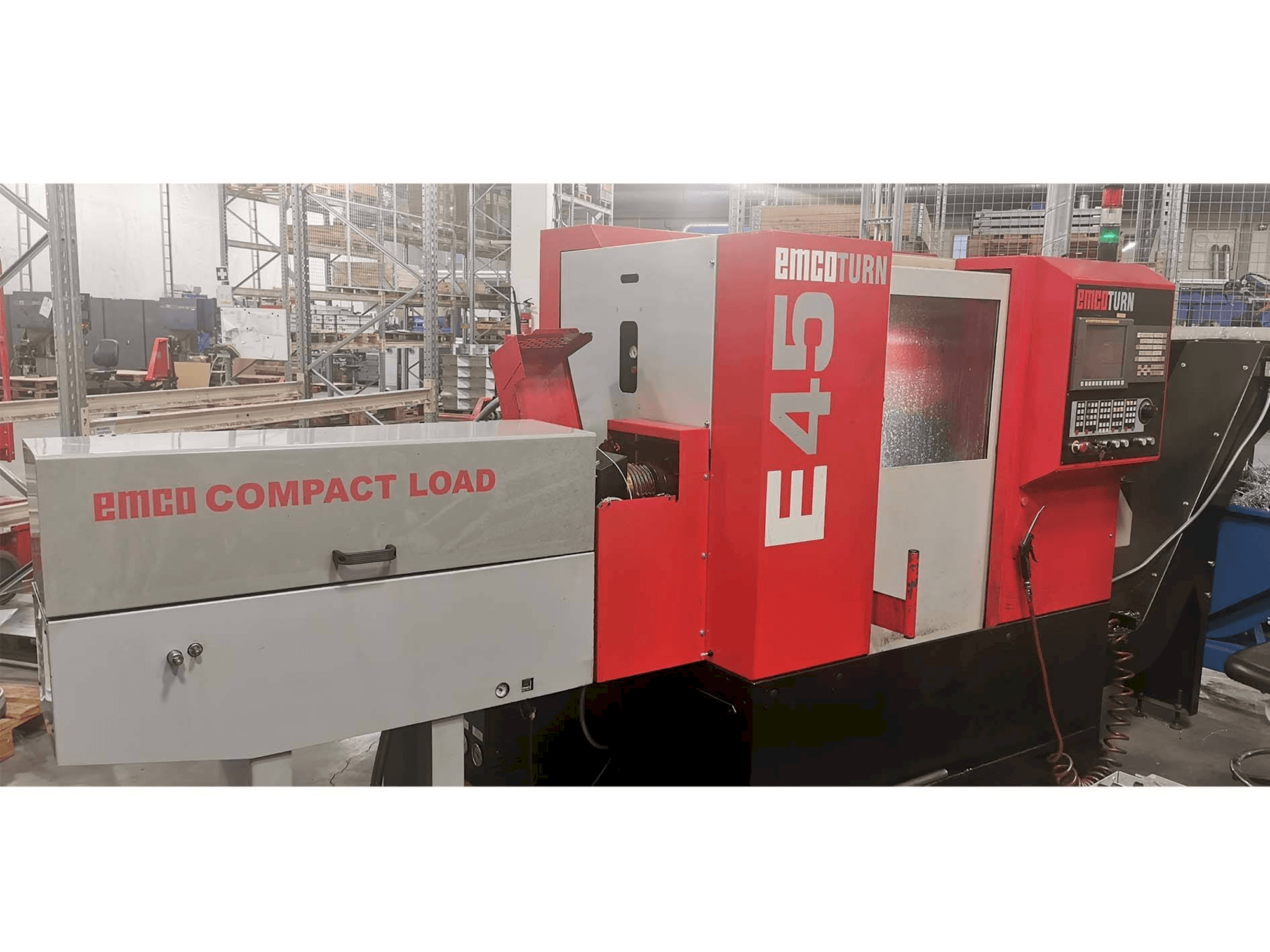 Makine Emcoturn E 45 - Önden görünüm