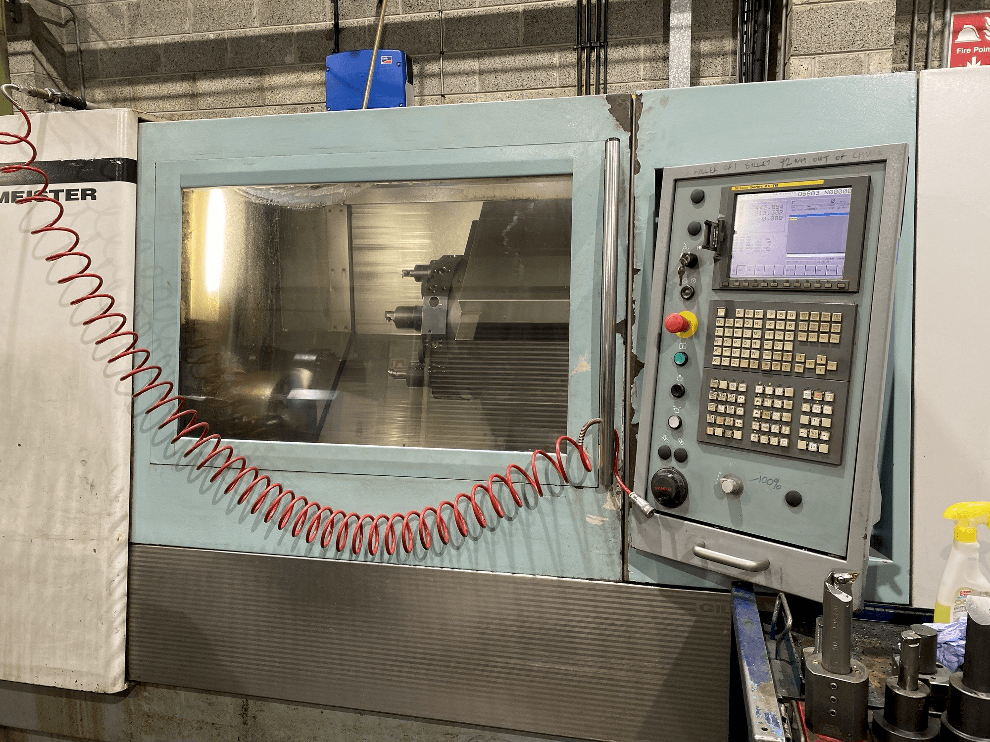 Makine Gildemeister CTX 510 - Önden görünüm