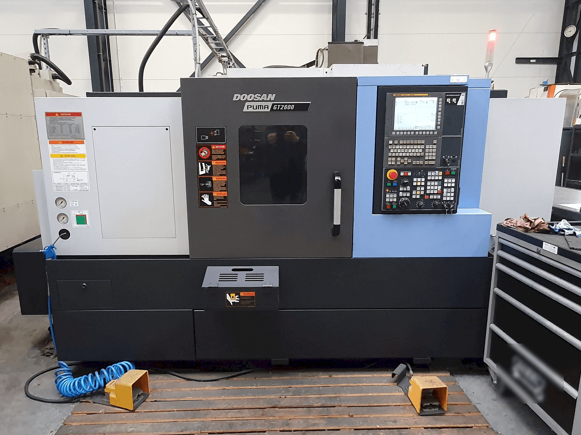 Makine Doosan PUMA GT2600 - Önden görünüm