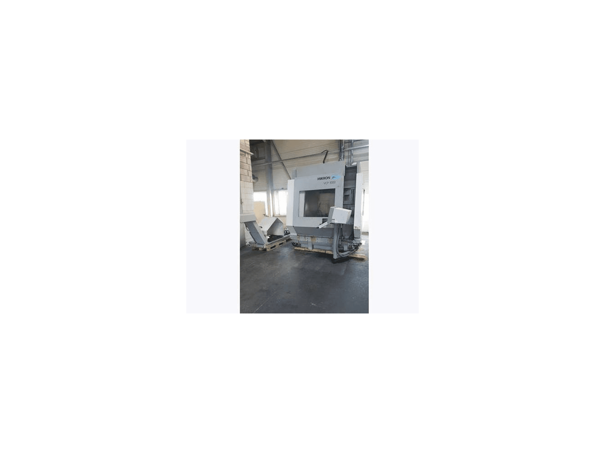 Makine MIKRON VCP 1000 - Önden görünüm