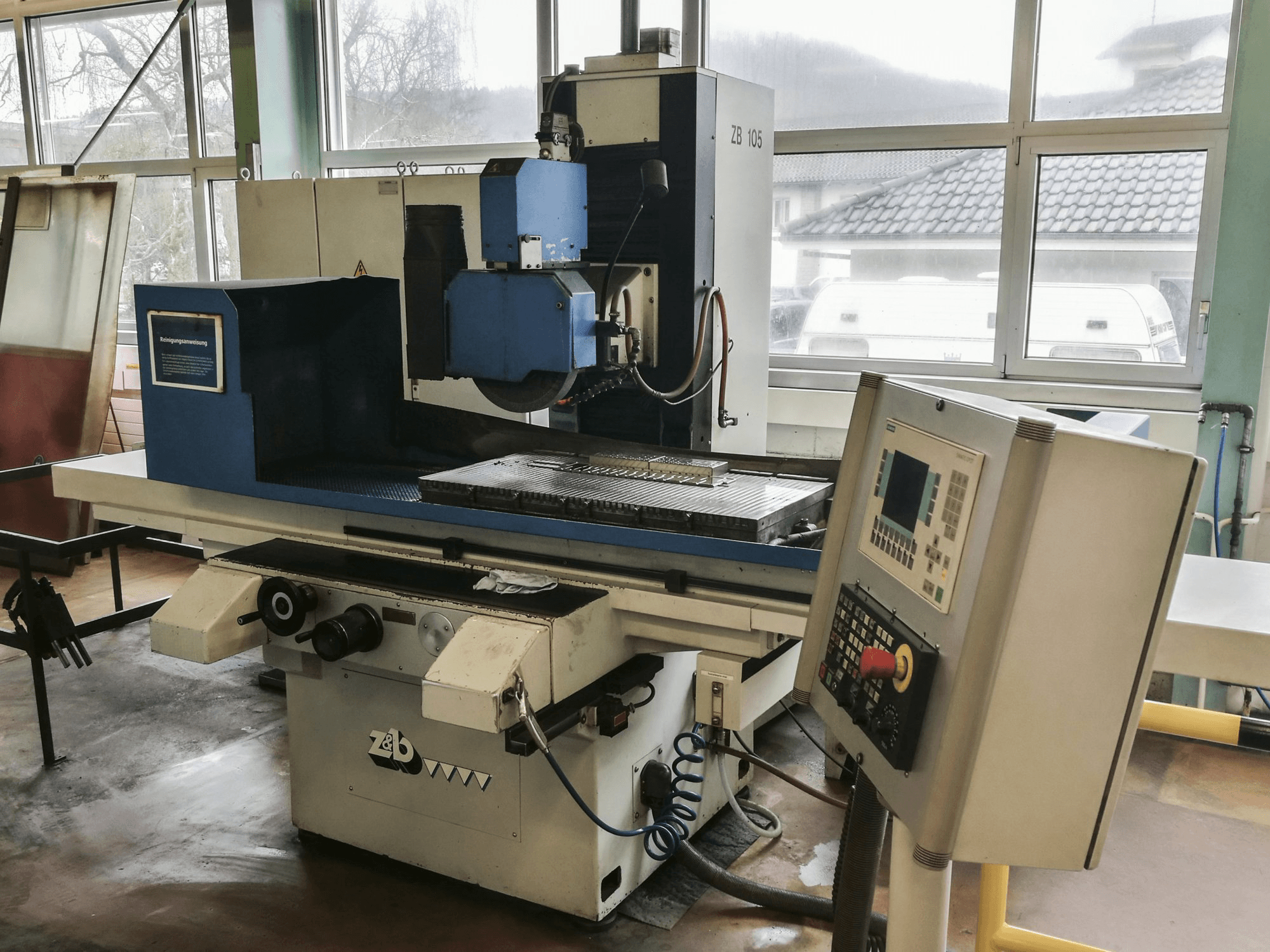 Makine ZIERSCH & BALTRUSCH - Önden görünüm NC-SUPERPLUS ZB 105