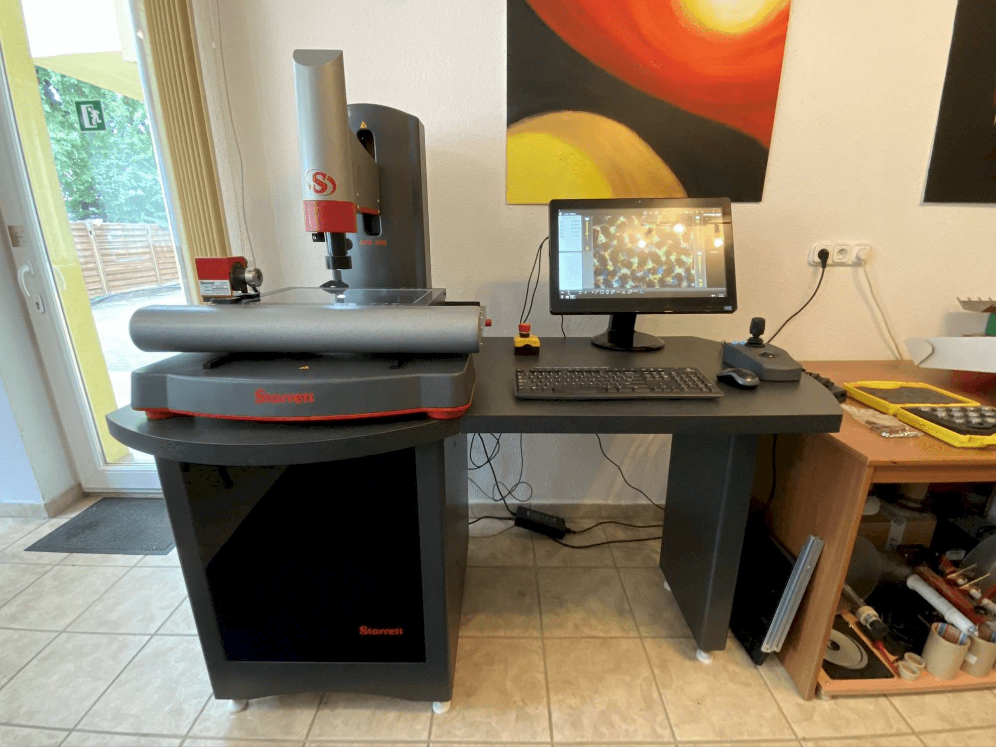 Makine Starrett AVR 300 - Önden görünüm