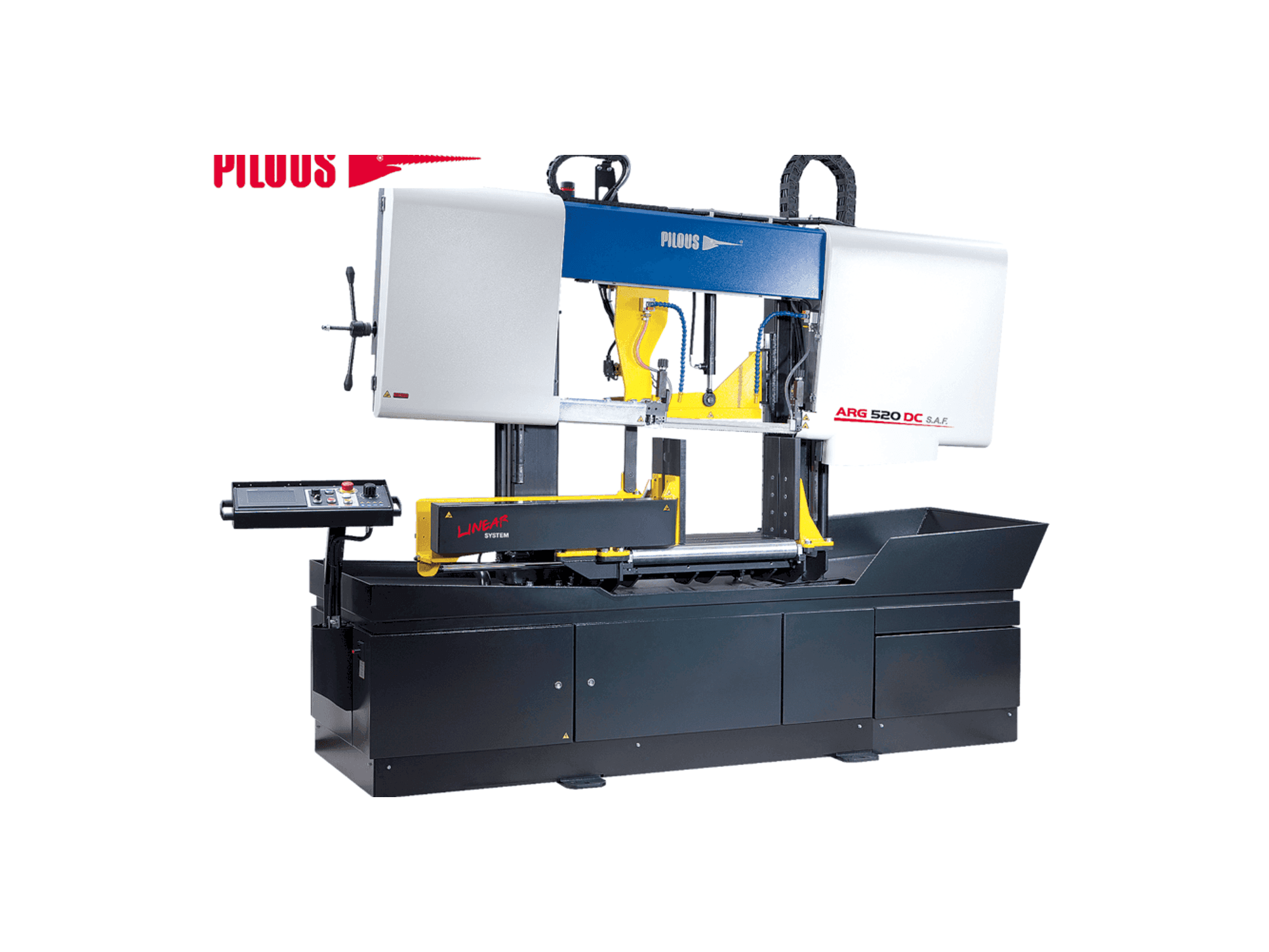 Makine Pilous ARG 520 DC - Önden görünüm