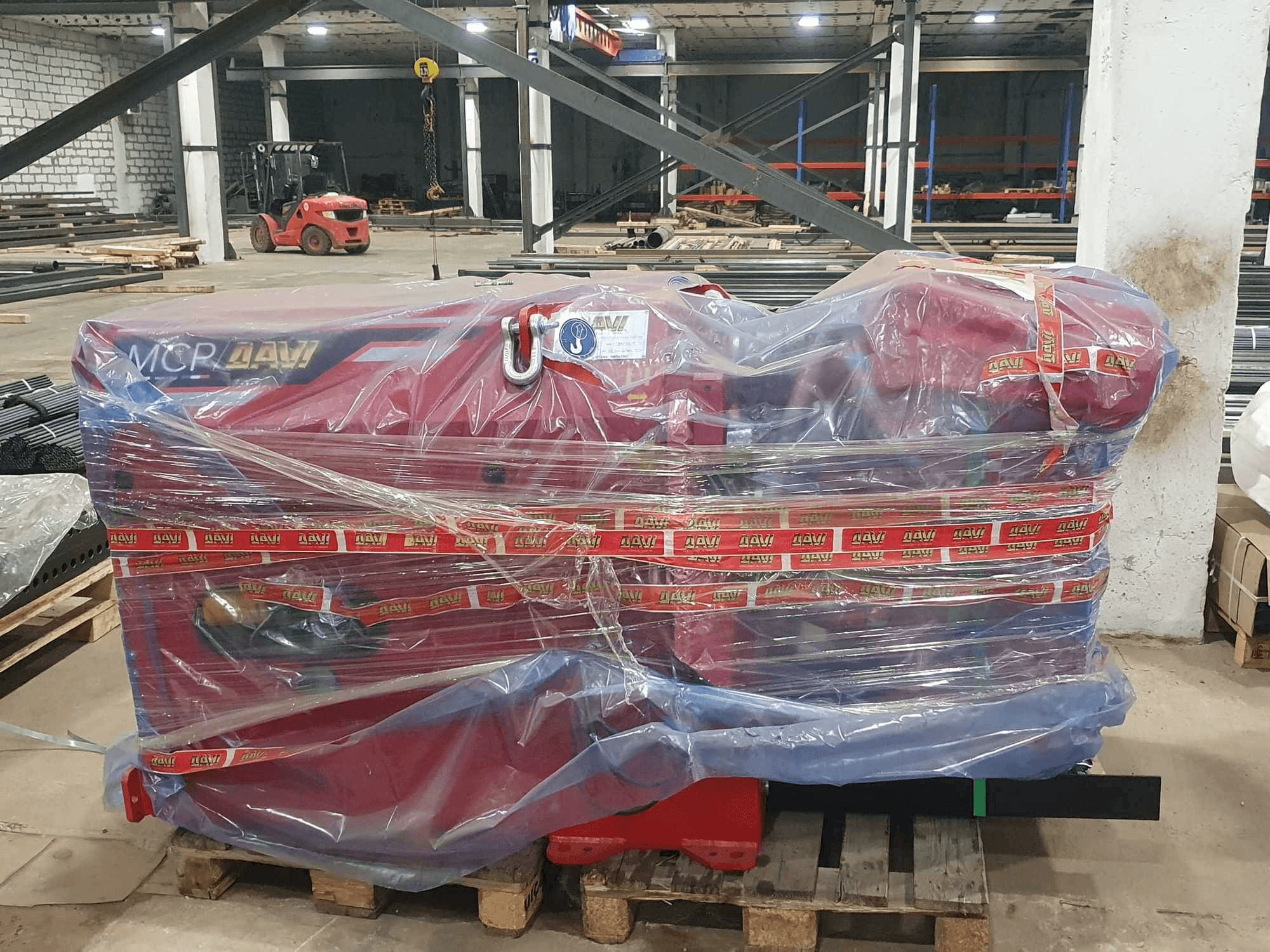 Makine Davi MCP 9 - Önden görünüm